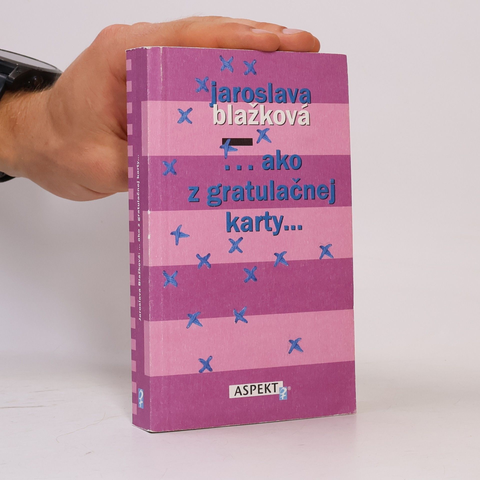 Jaroslava Blažková ...ako z gratulačnej karty...