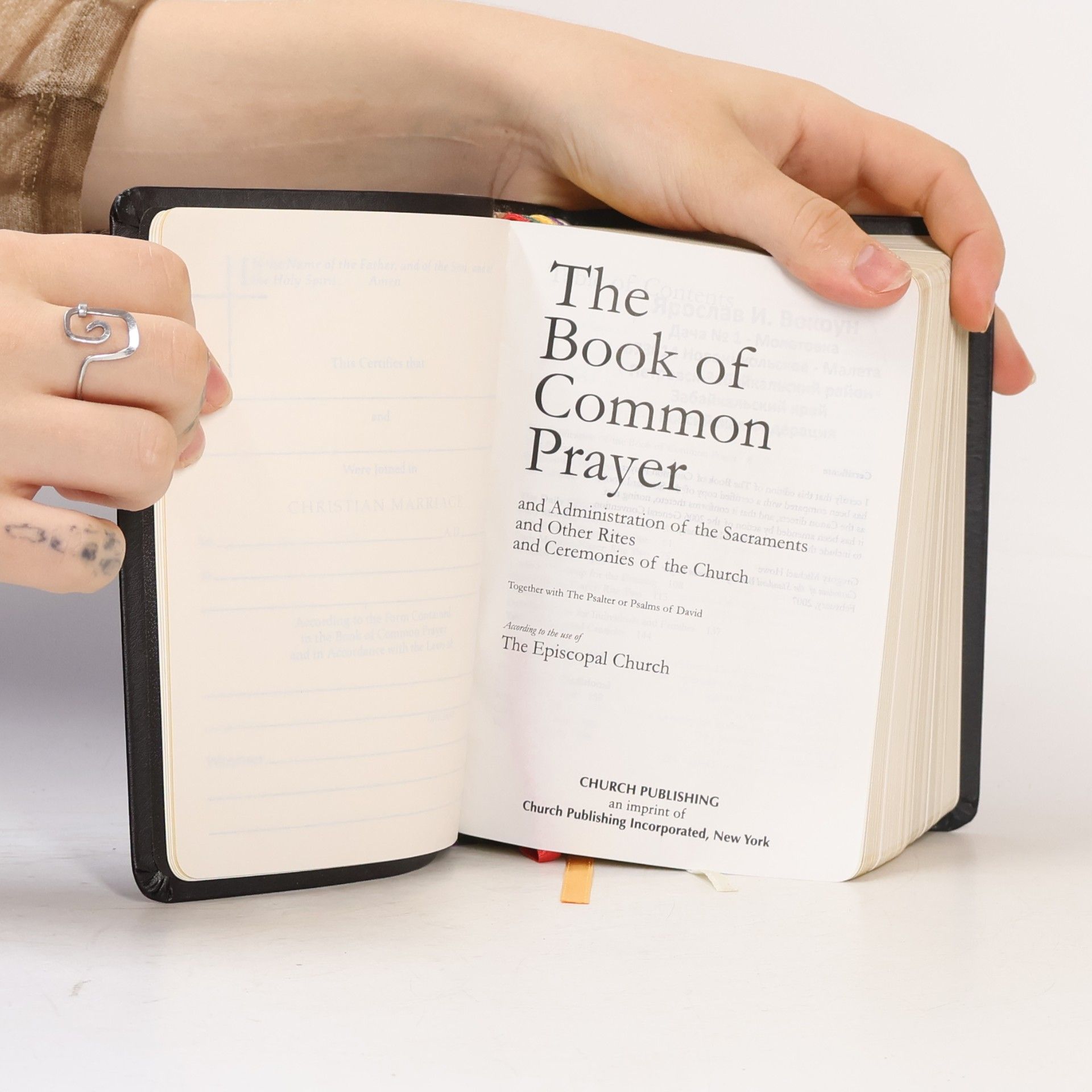 Autorenkollektiv The Book of Common Prayer