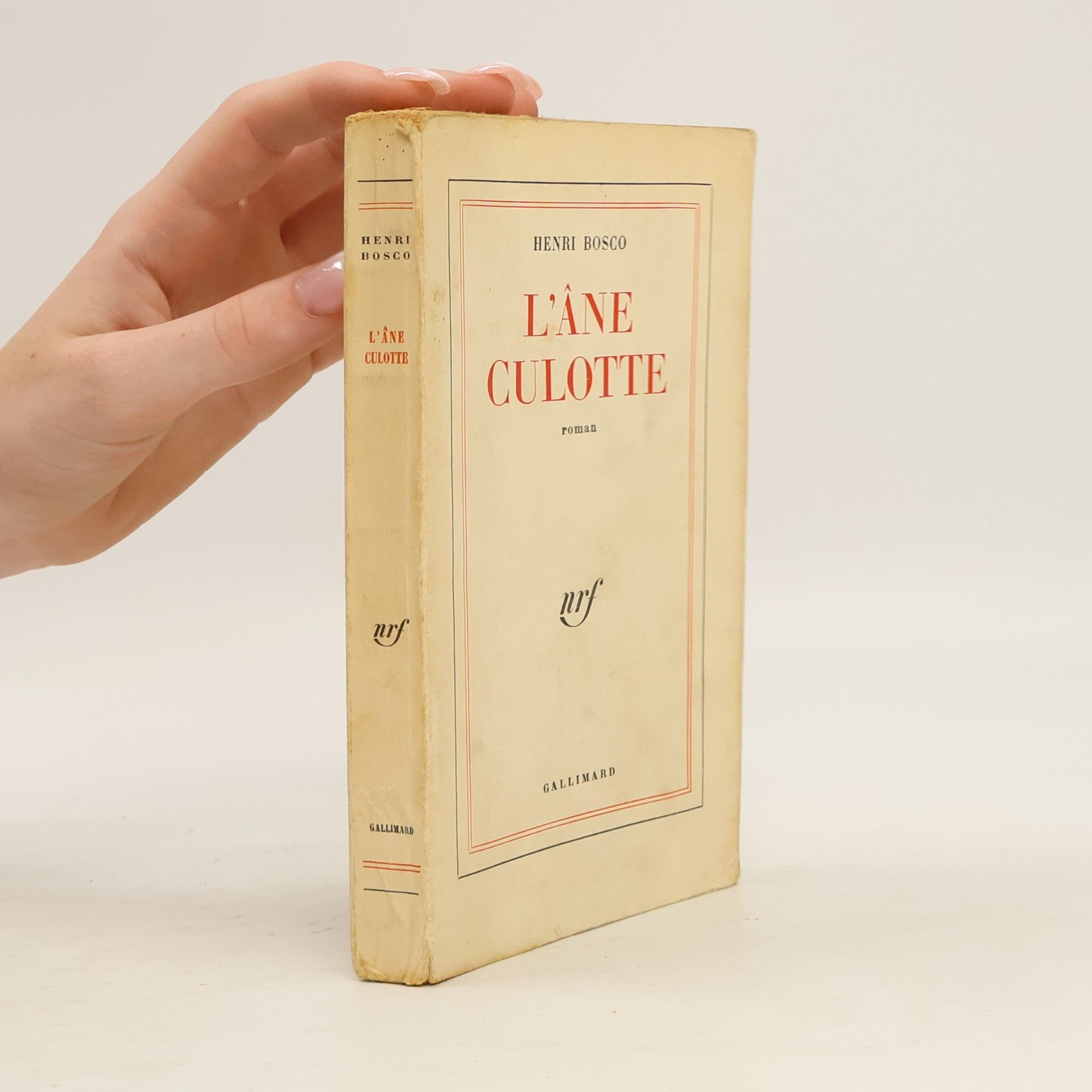 Henri Bosco L'âne culotte