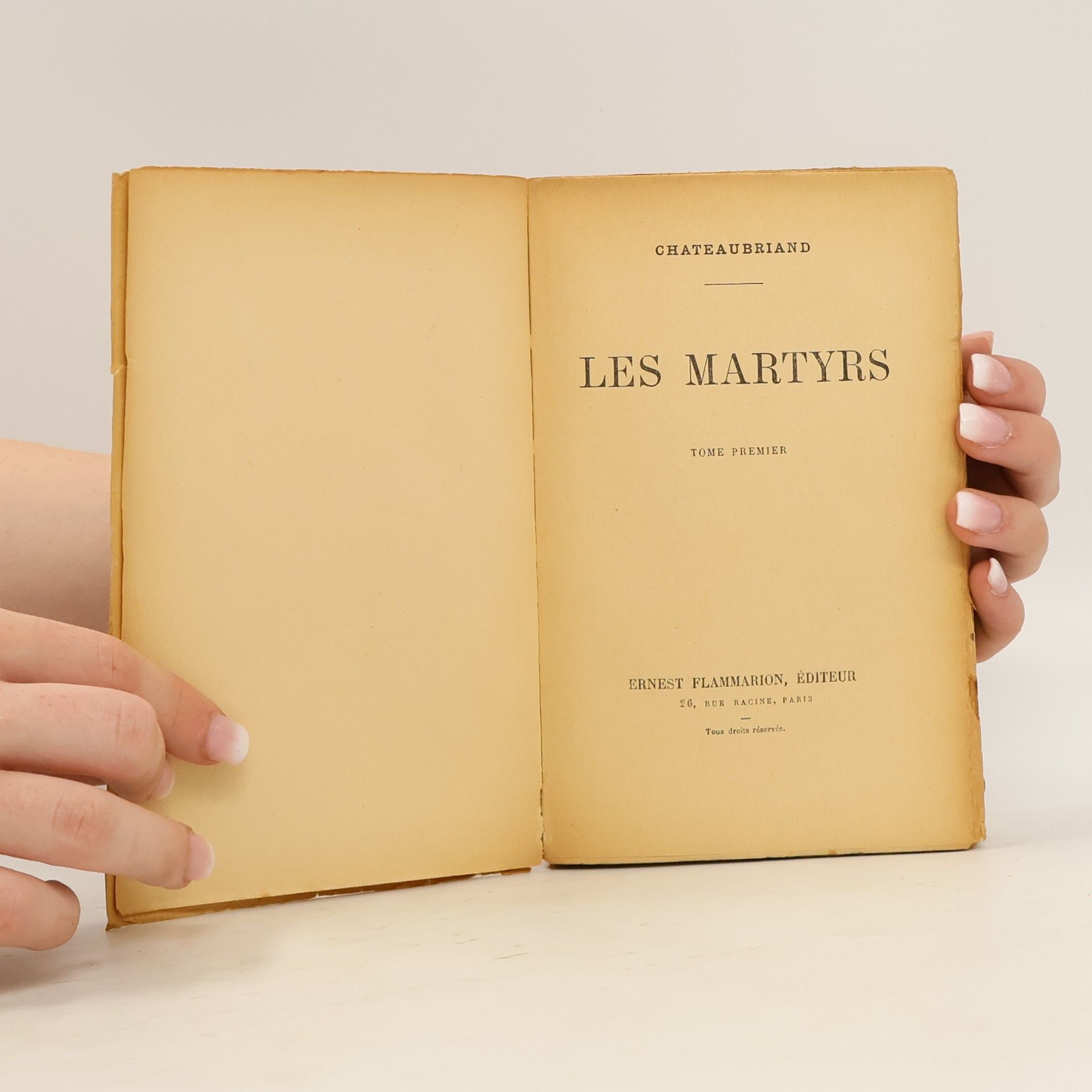Chateaubriand Les Martyrs