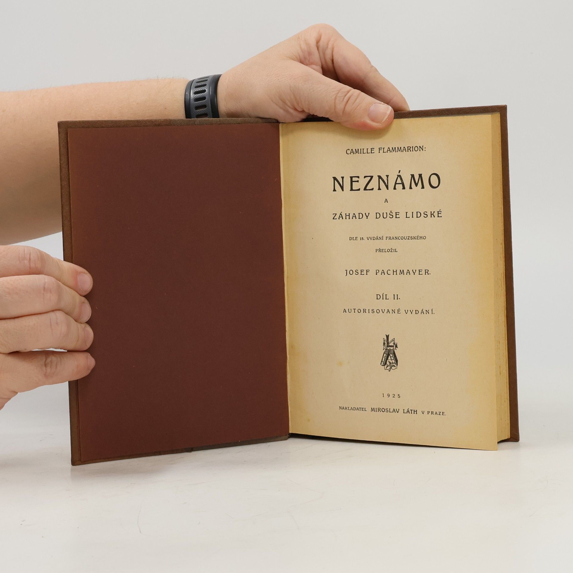 Camille Flammarion Neznámo a záhady duše lidské. Díl II.