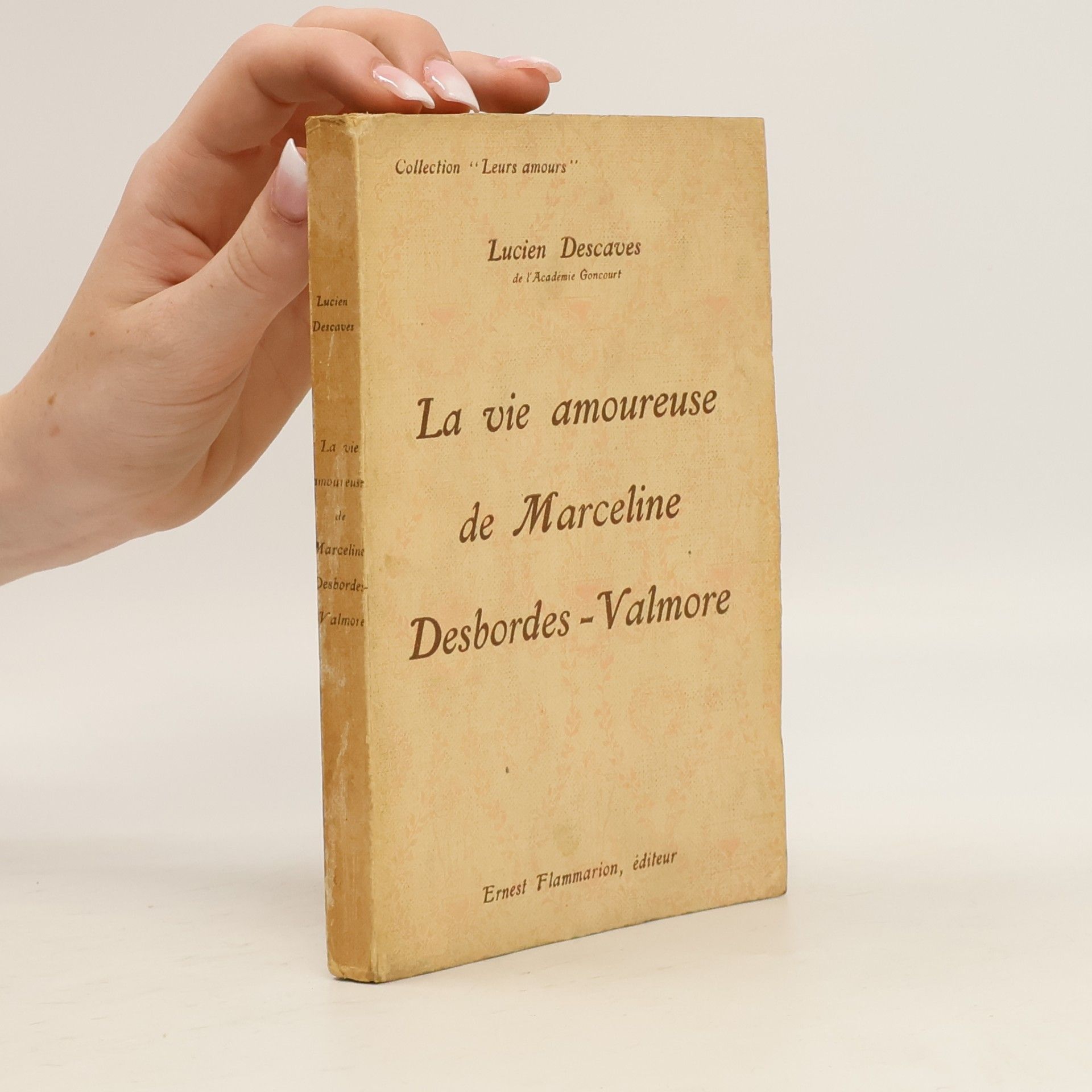 La vie amoureuse de Marceline Desbordes-Valmore