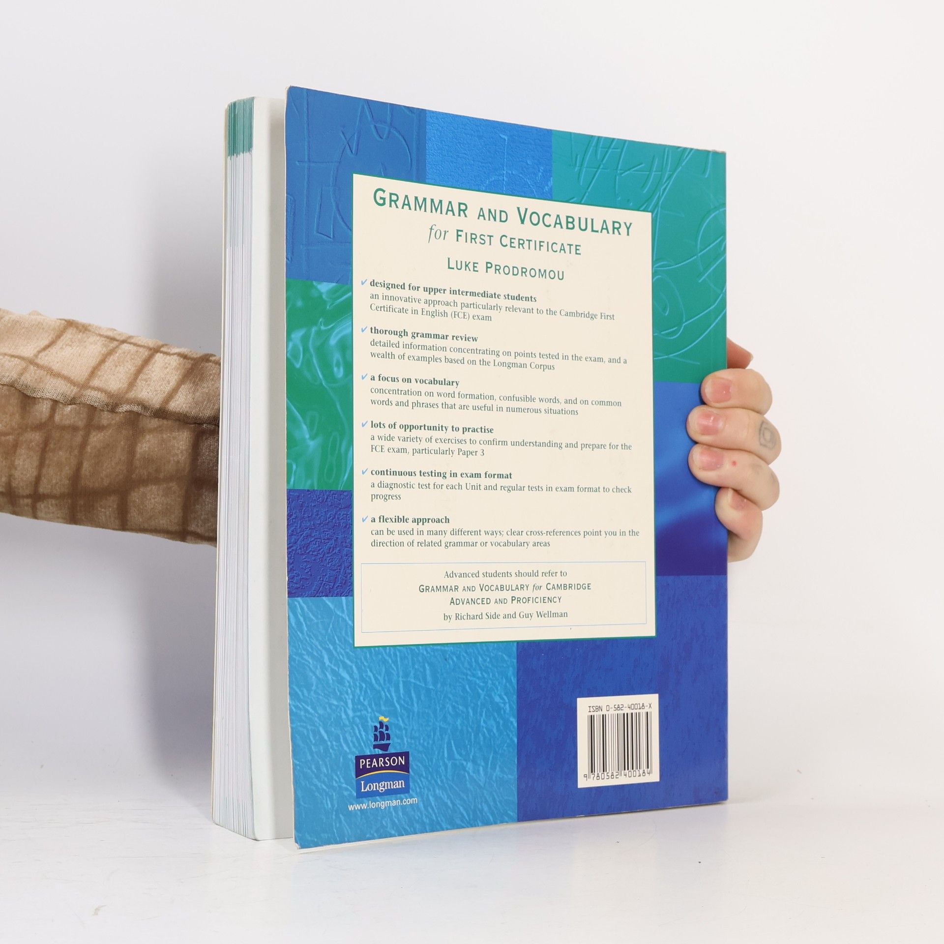 Luke Prodromou Grammar and Vocabulary for First Certificate. With Key