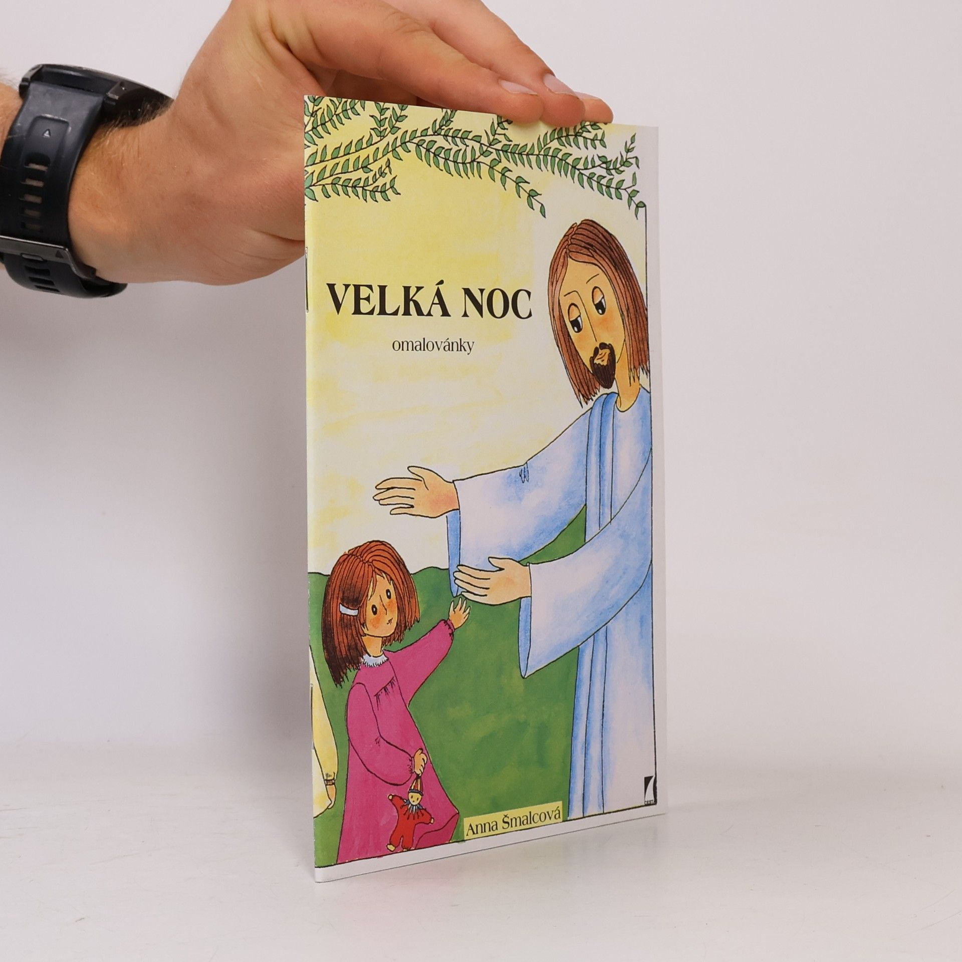 Anna Šmalcová Velká noc omalovánky