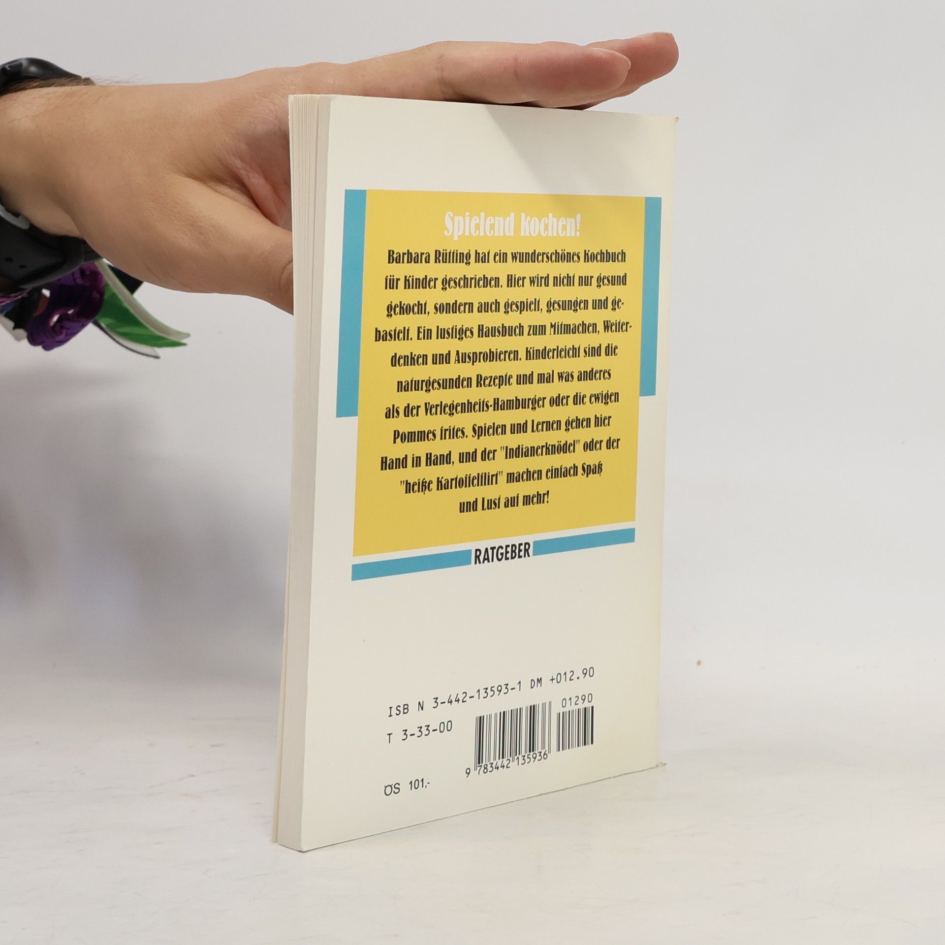 Barbara Rütting Koch- und Spielbuch für Kinder