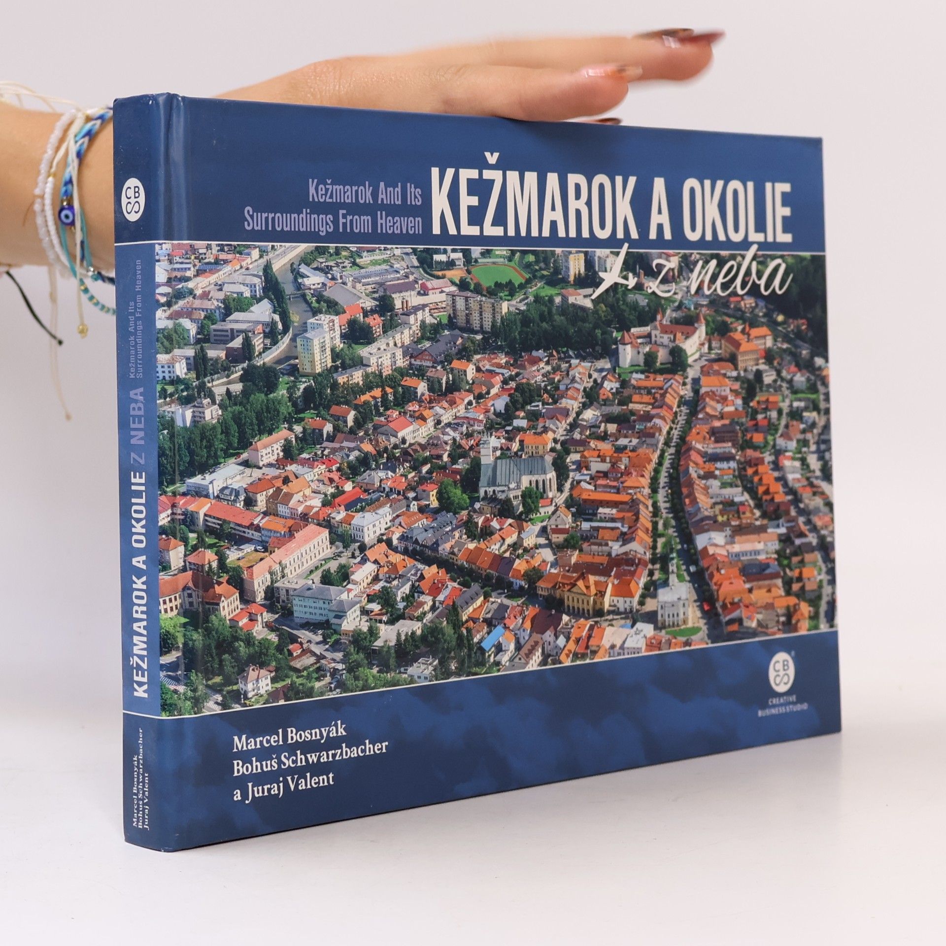 Marcel Bosnyák Kežmarok a okolie z neba. Kežmarok and its surroundings from heaven