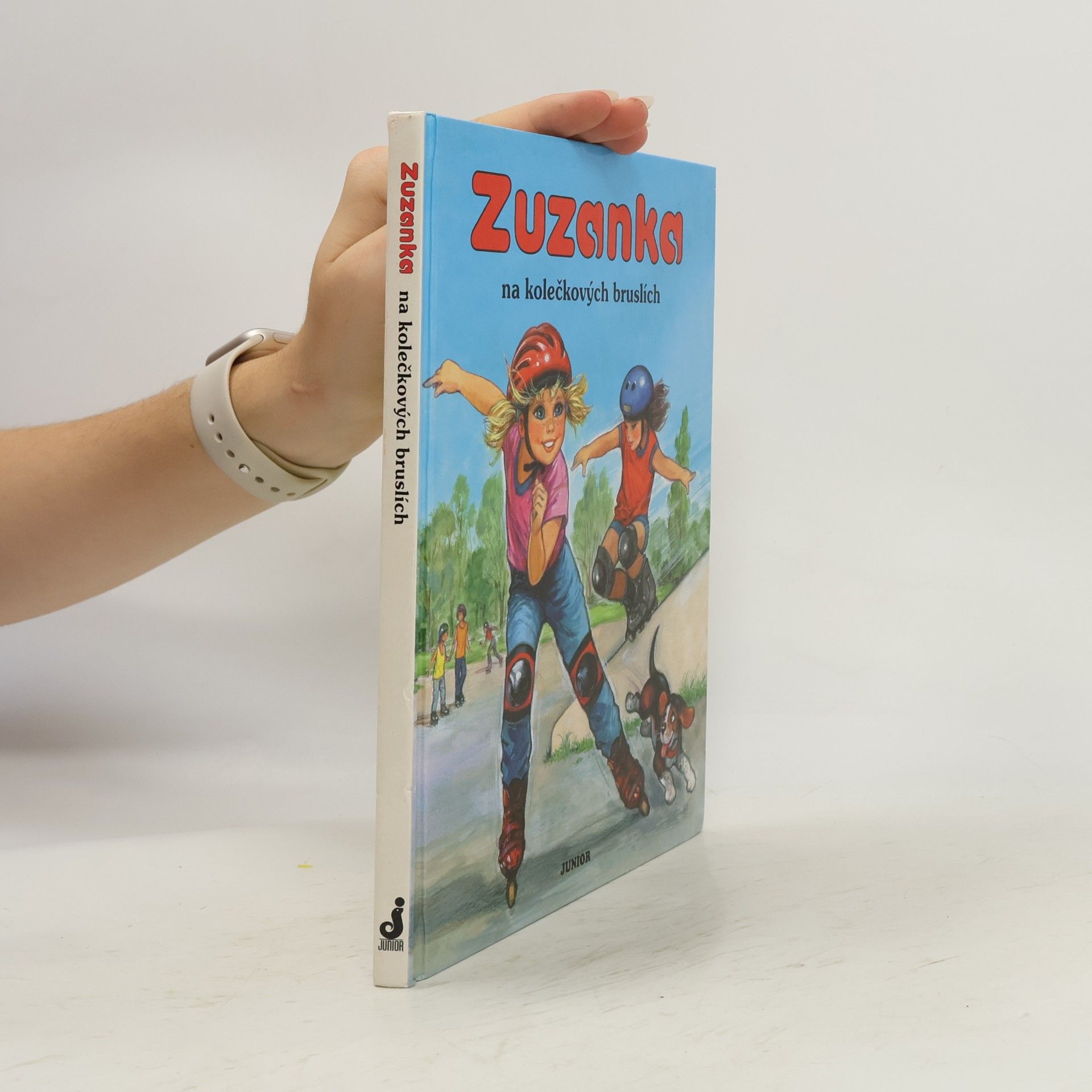 Špačková Alena Zuzanka na kolečkových bruslích
