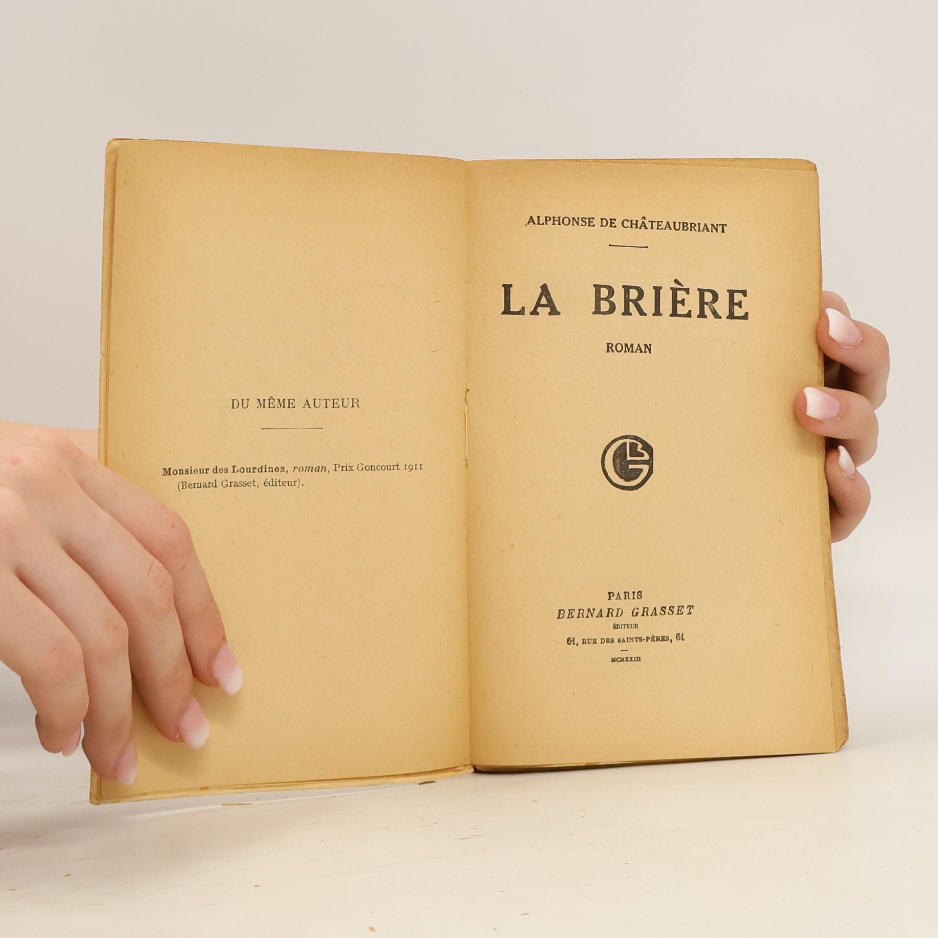 A. de Chateaubriant La briere