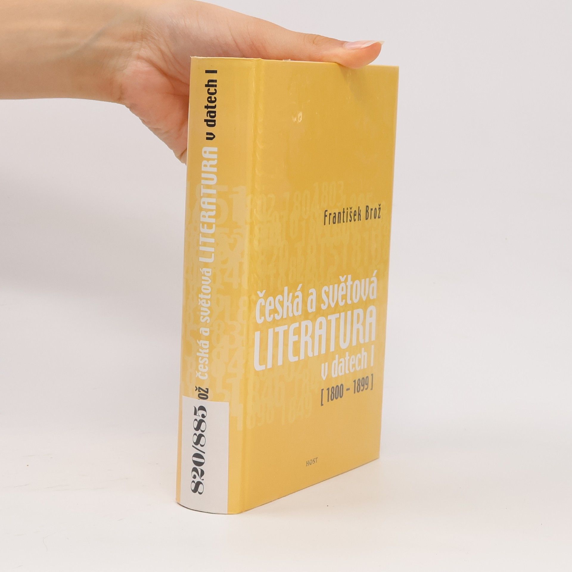 František Brož Česká a světová literatura v datech I (1800-1899)