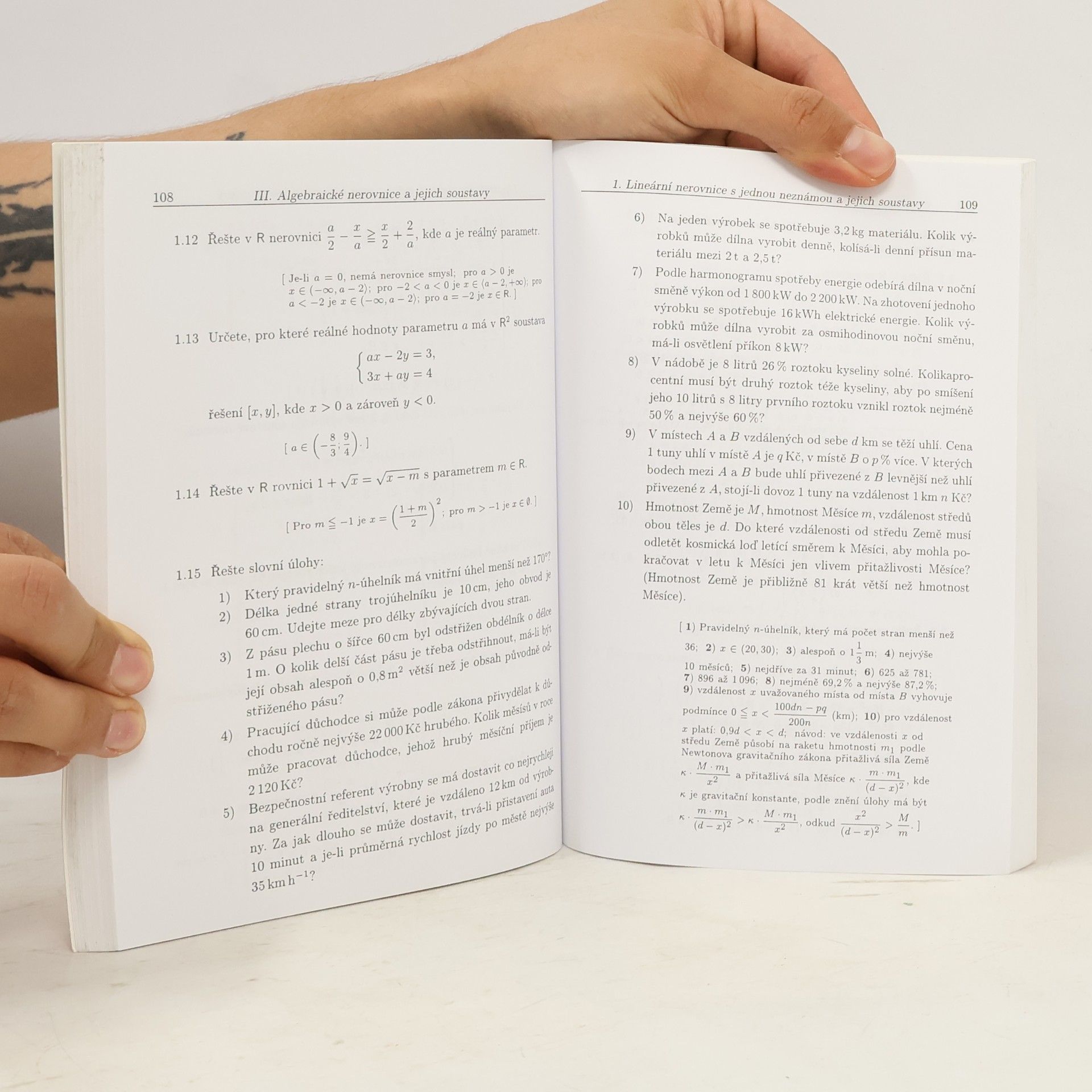 František Janeček Sbírka úloh z matematiky pro střední školy