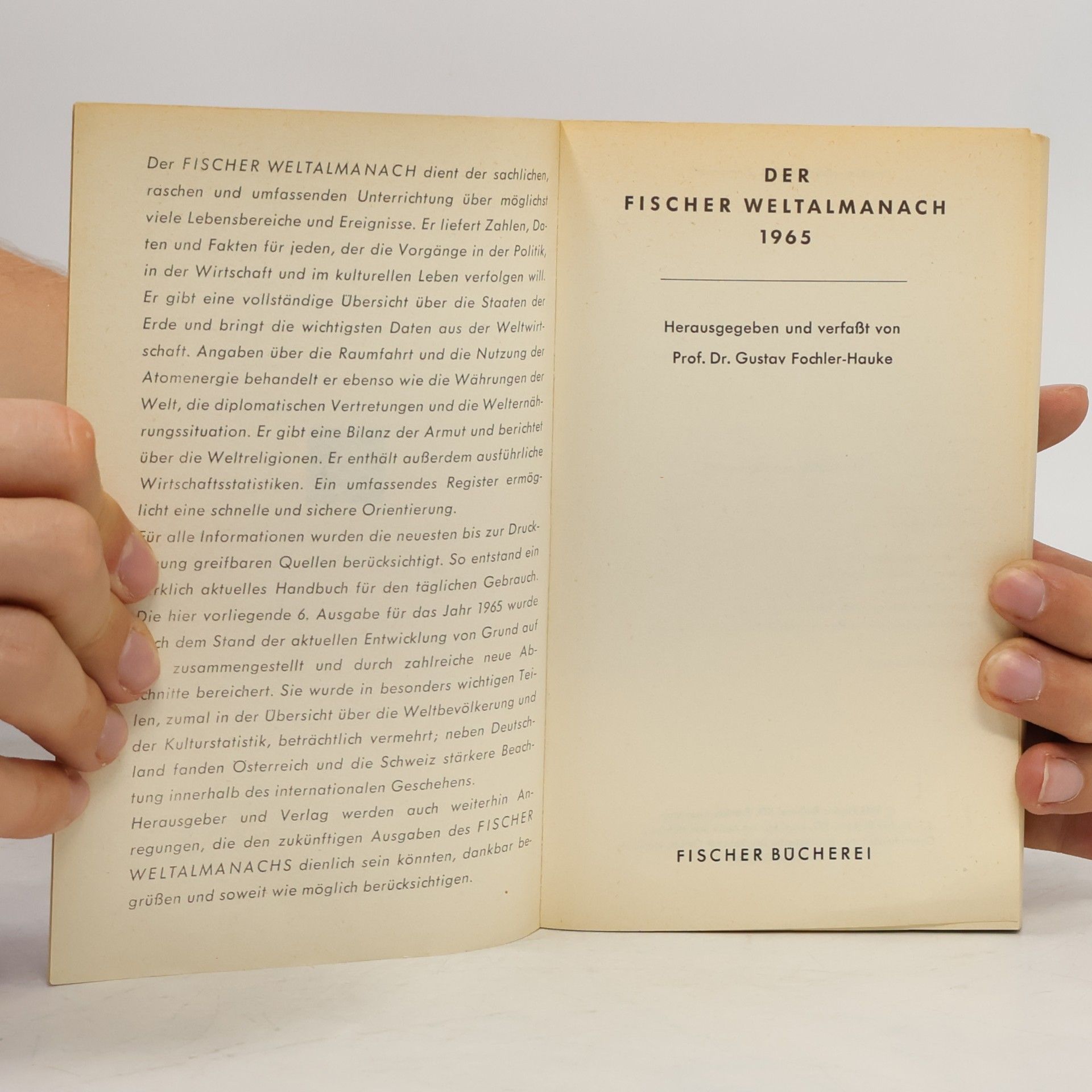 Autorenkollektiv Der Fischer Weltalmanach 65