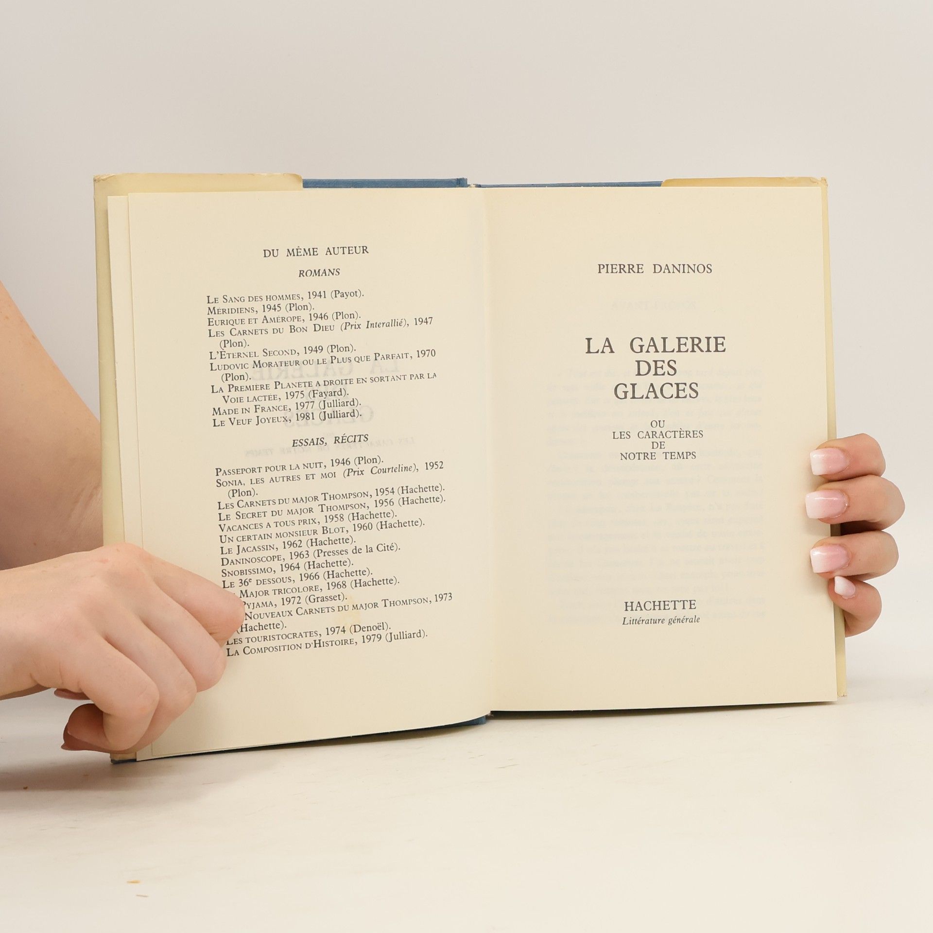 Pierre Daninos La Galerie des Glaces ou les "Caractères" de notre temps