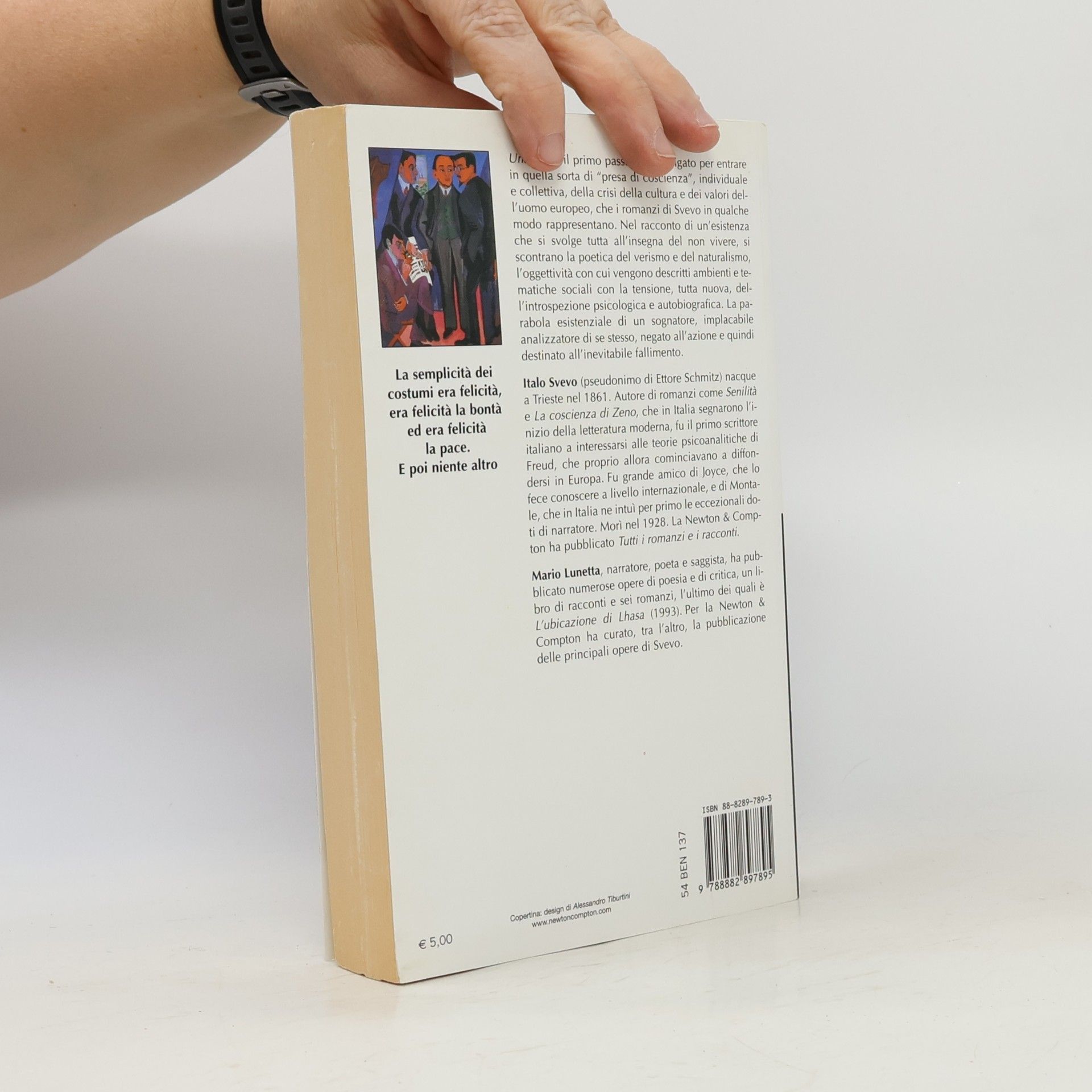 Italo Svevo Biblioteca economica Newton: Una vita