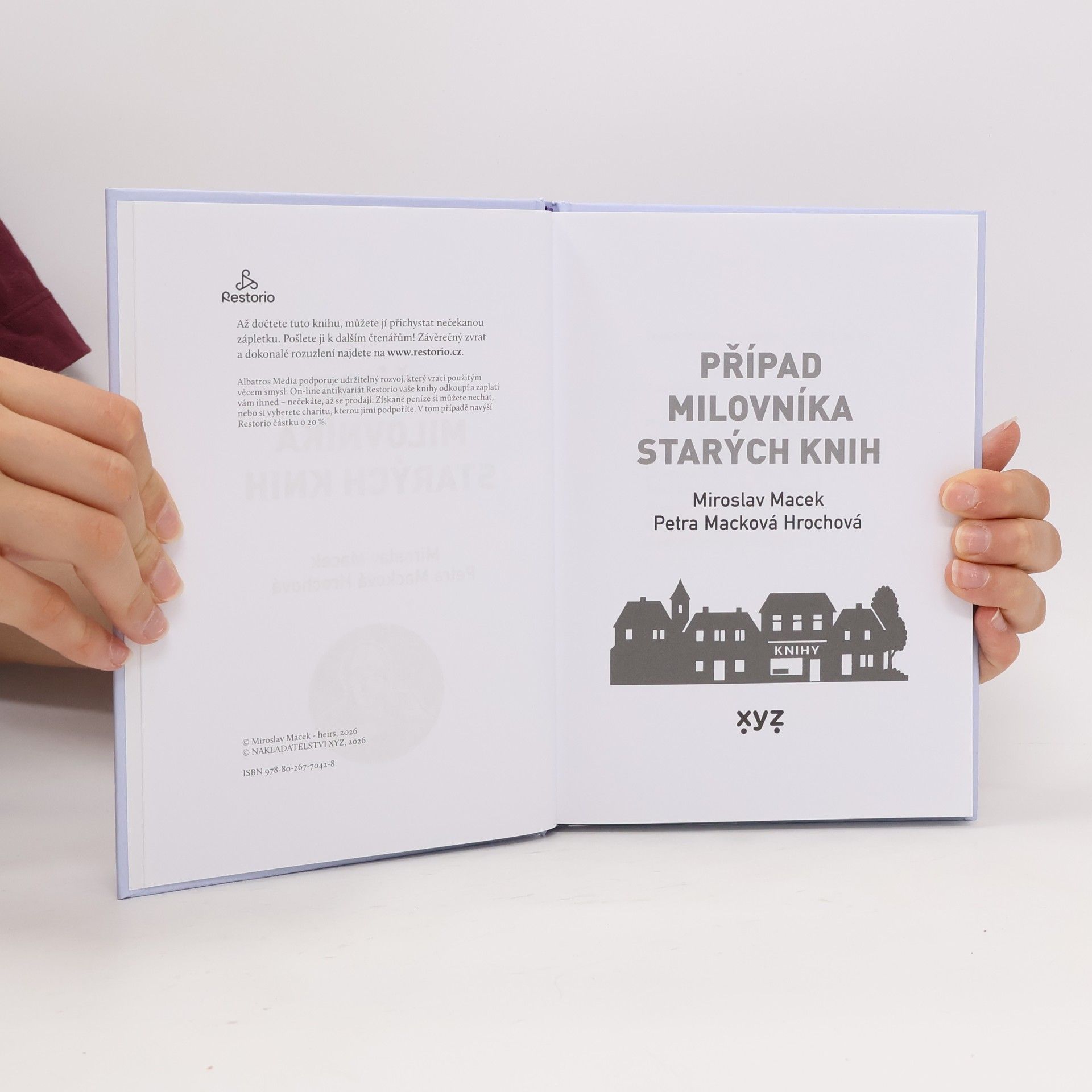 Miroslav Macek Případ milovníka starých knih