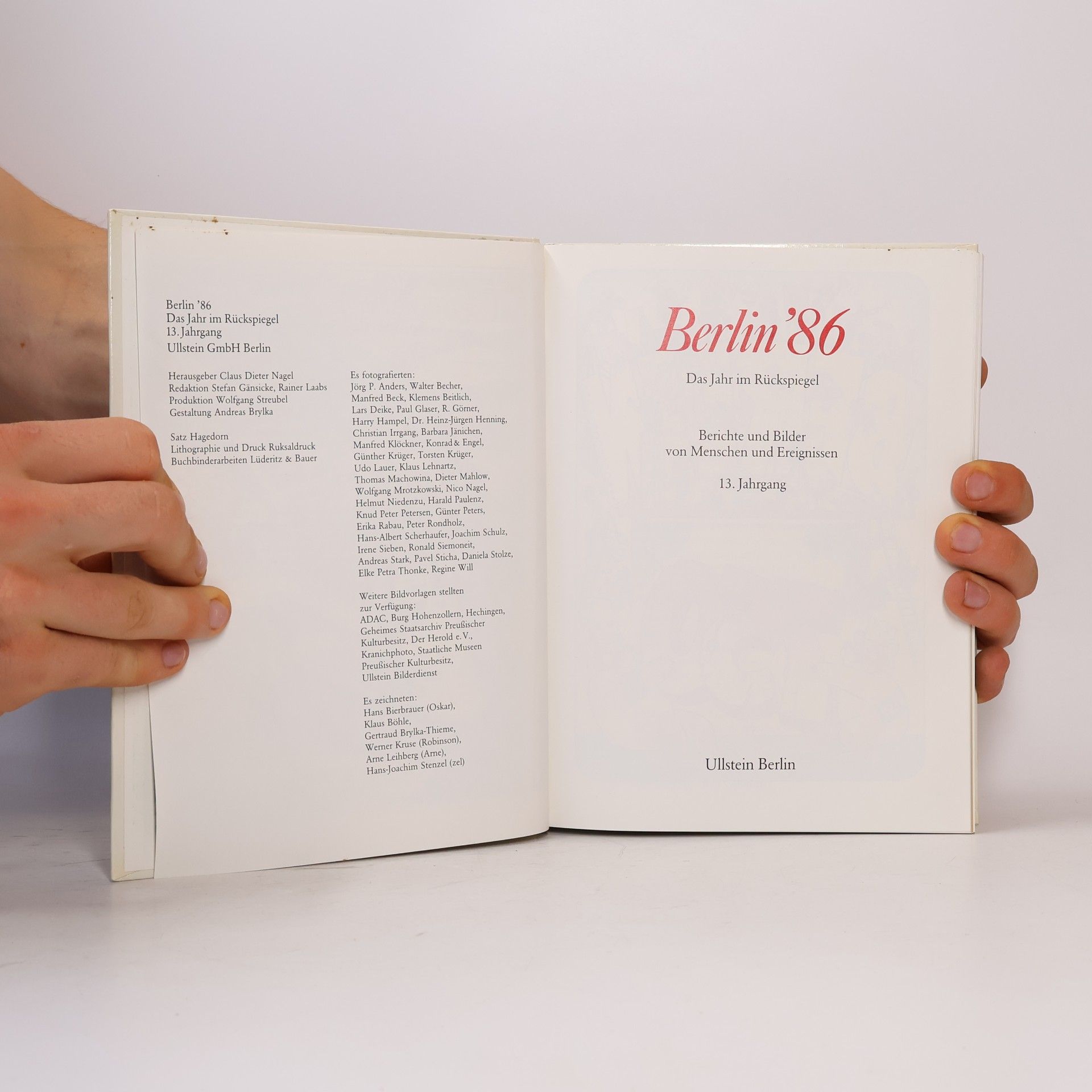kolektiv Berlin '86. Das Jahr im Rückspiegel