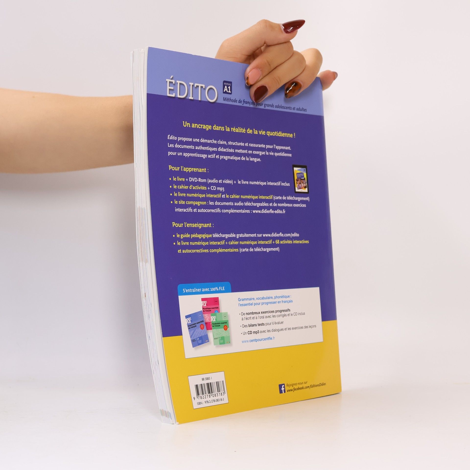 Autorenkollektiv Édito : méthode de français : niveau A1