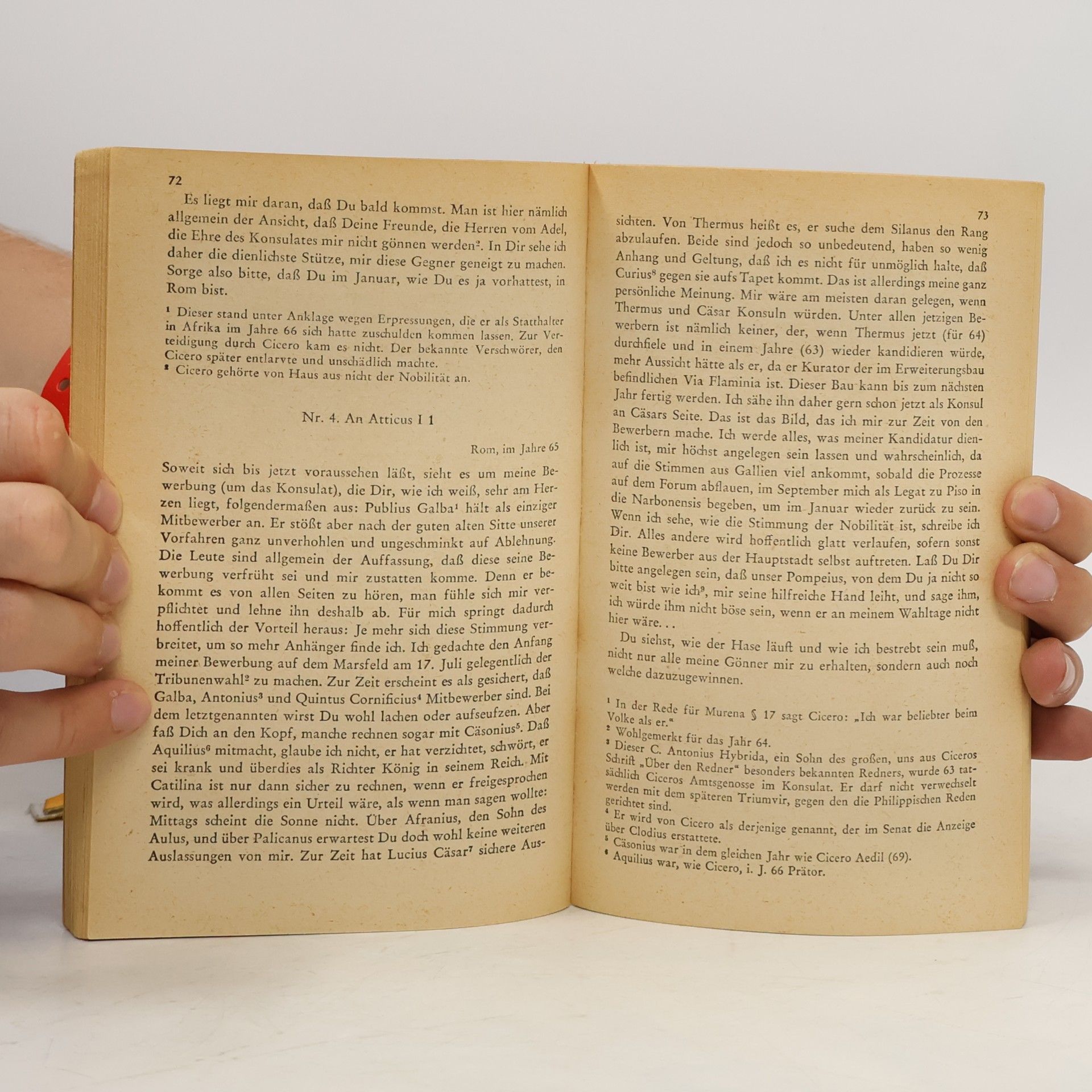 Marcus Tullius Cicero Briefe und Reden