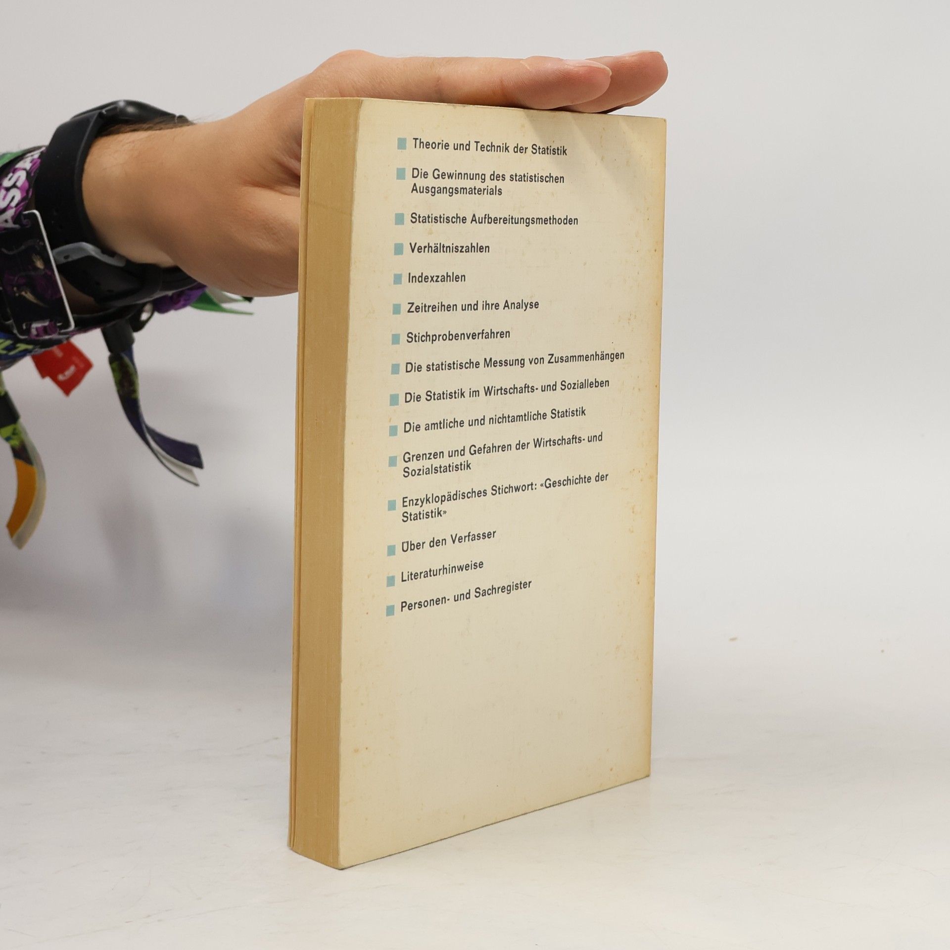 Hans Kellerer Statistik im modernen Wirtschafts-und Sozialleben