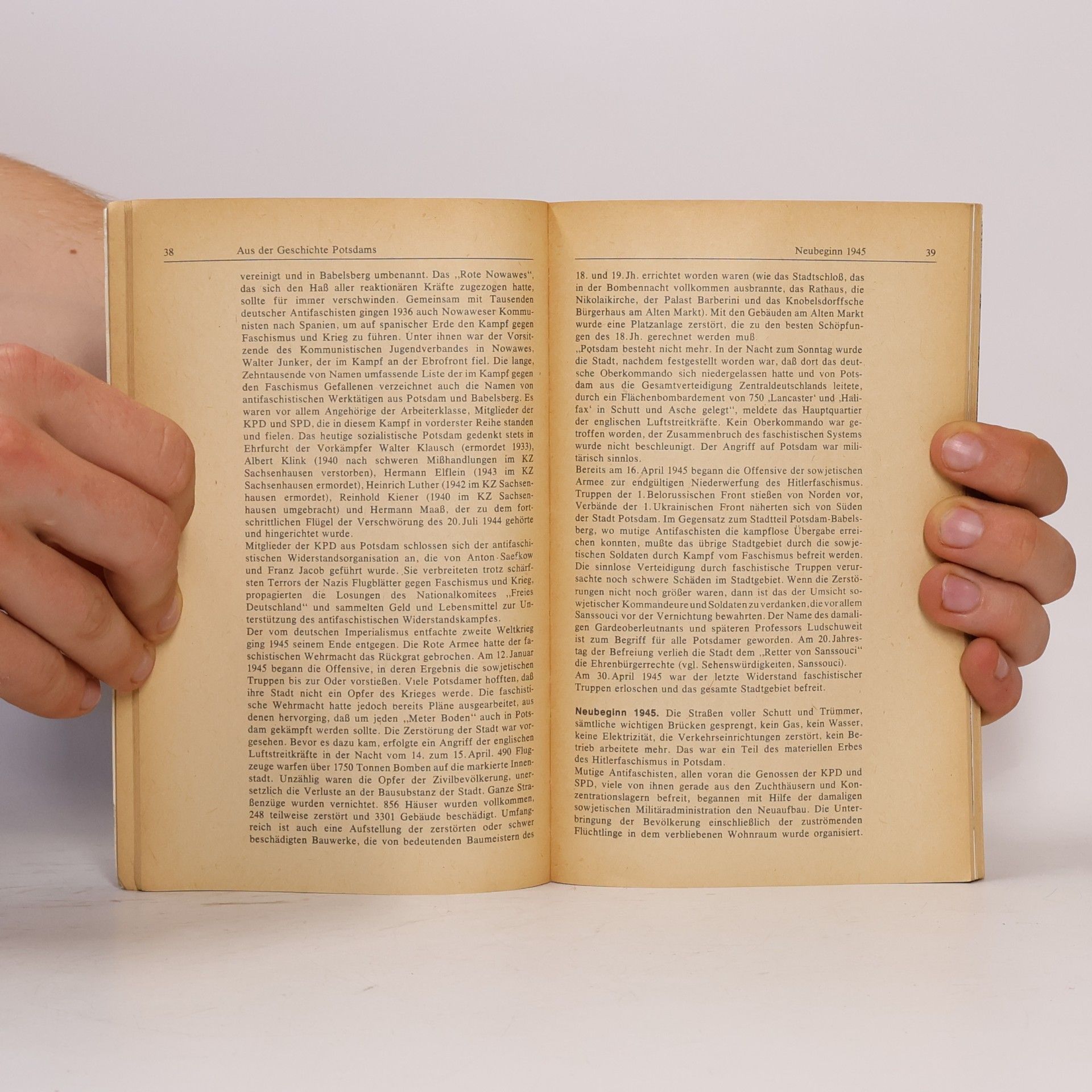 Hans-Joachim Giersberg Potsdam: Brockhaus-Stadtführer