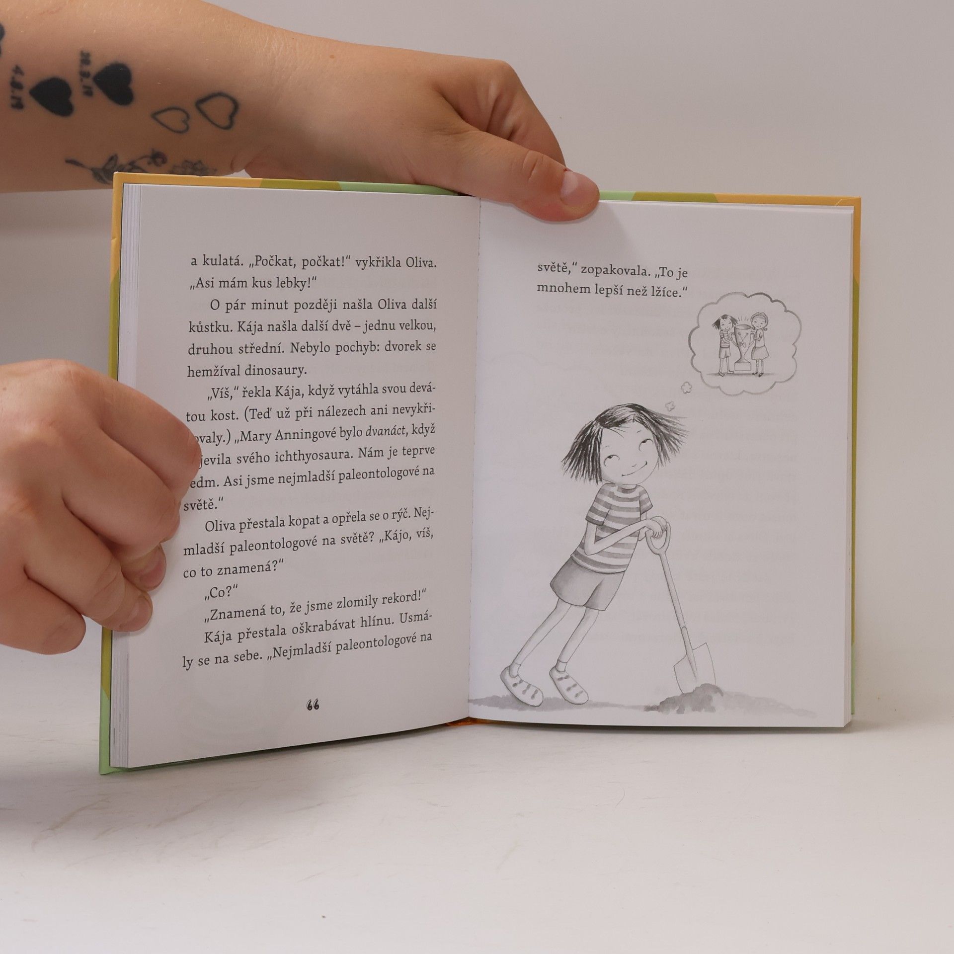 Annie Barrows Kája + Oliva lámou rekordy