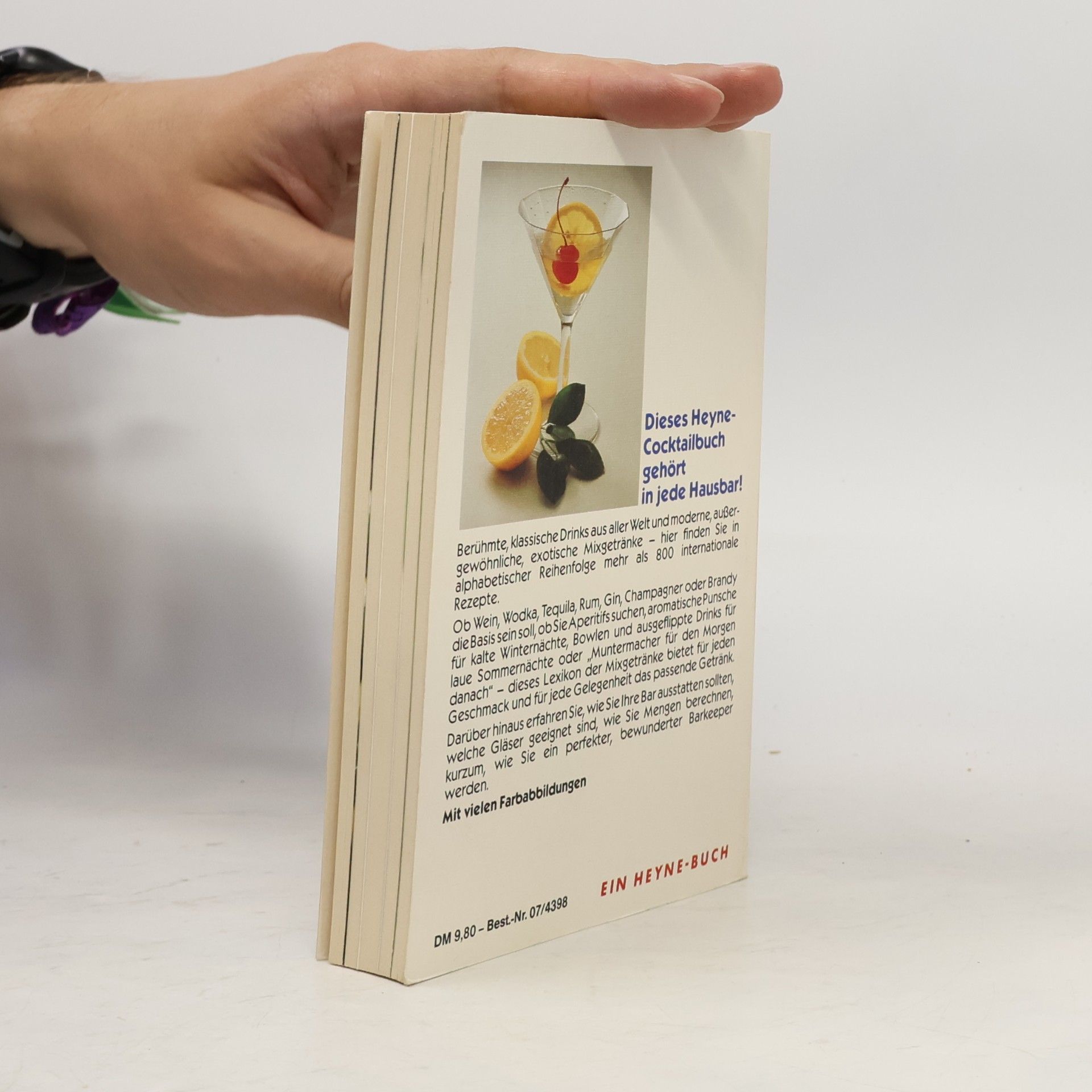 Thomas Mario Das Heyne-Cocktail-Buch