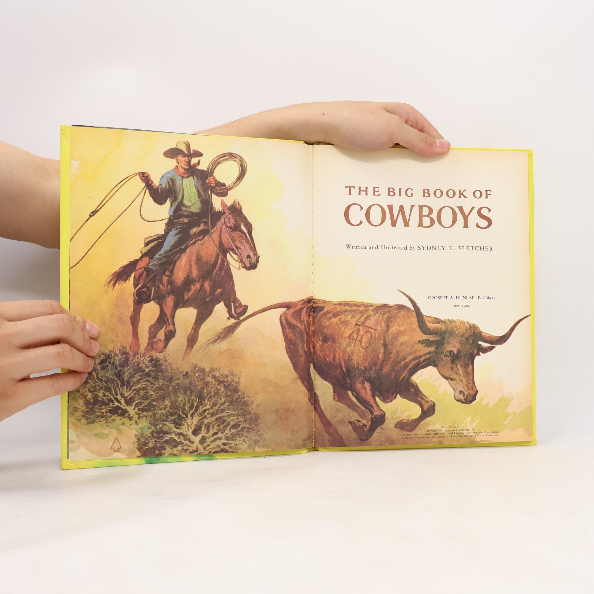 Sydney E. Fletcher The Big Book of Cowboys