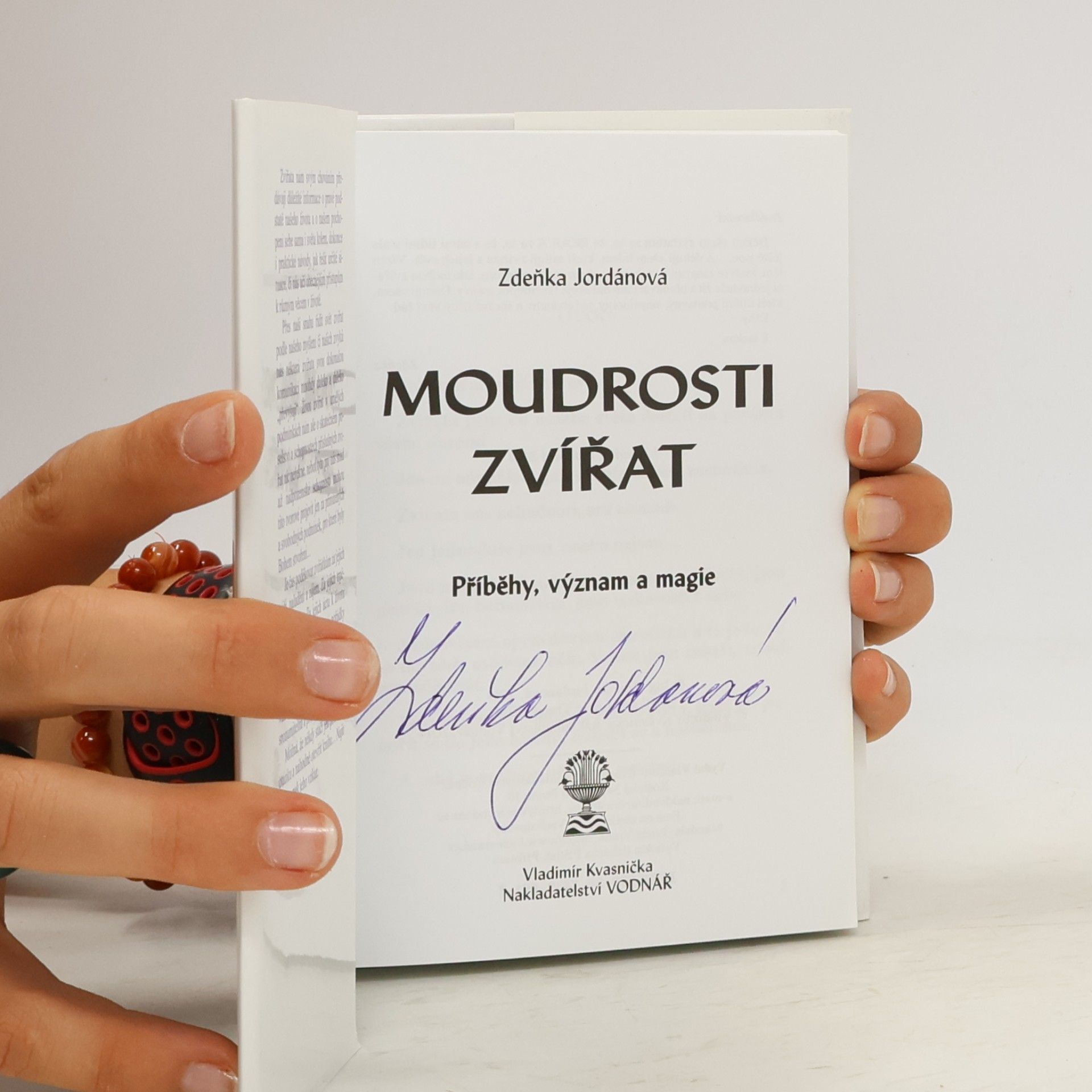Jordánová Zdeňka Moudrosti zvířat