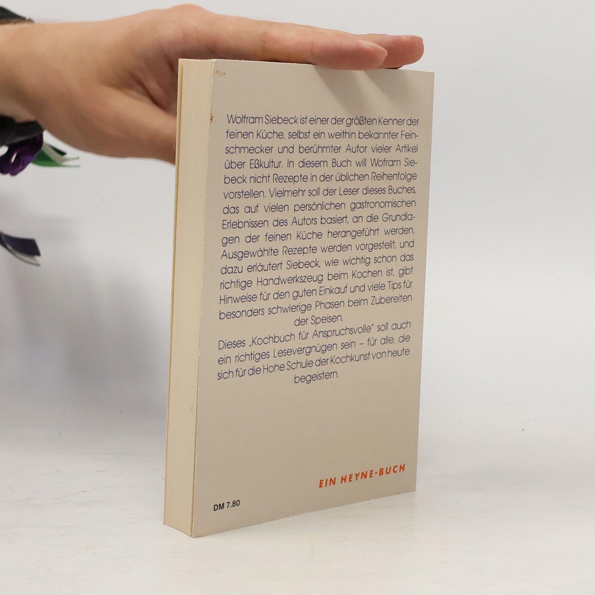 Barbara Siebeck Wolfram Siebecks Kochschule für Anspruchsvolle