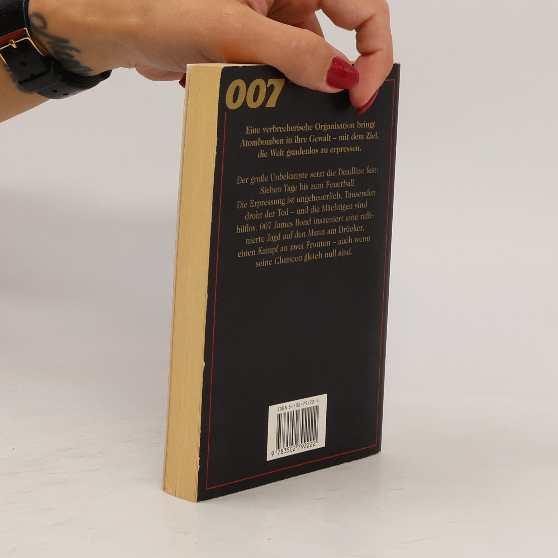 Ian Fleming James Bond, sag niemals nie oder Aktion Feuerball