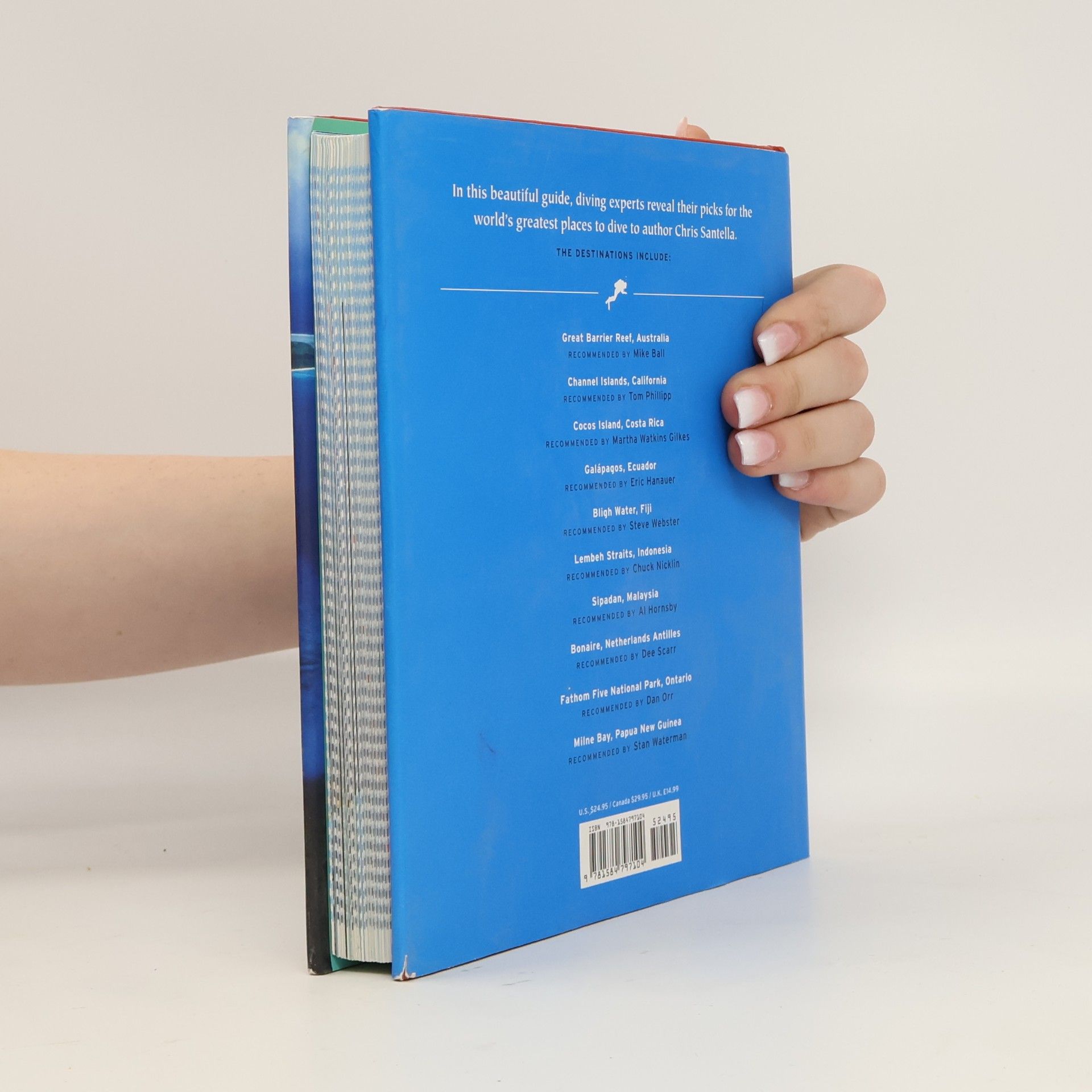 Chris Santella Fifty Places to Dive Before You Die. 50 Einmalige Orte zum Tauchen, Englische Ausgabe