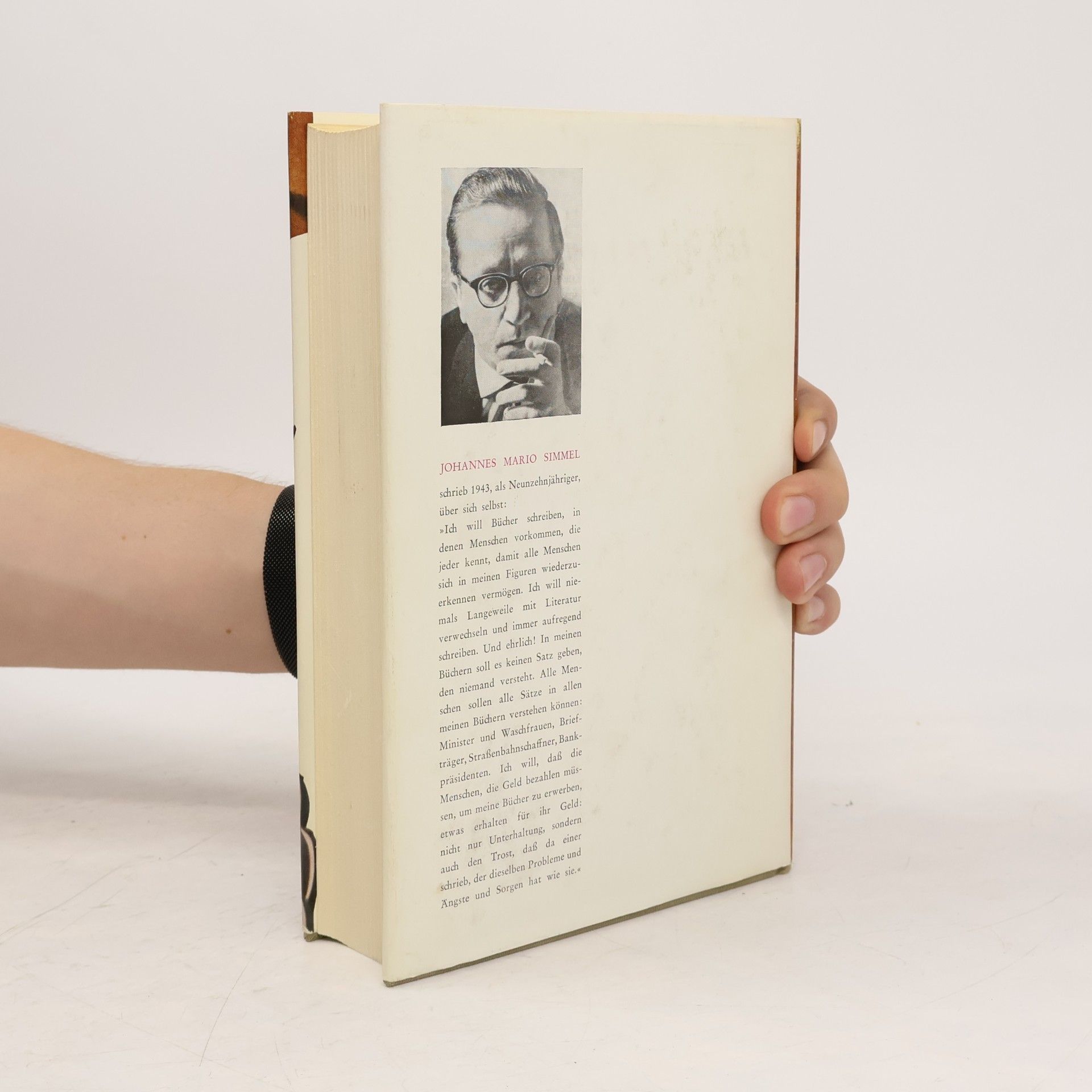Johannes Mario Simmel Lieb Vaterland magst ruhig sein