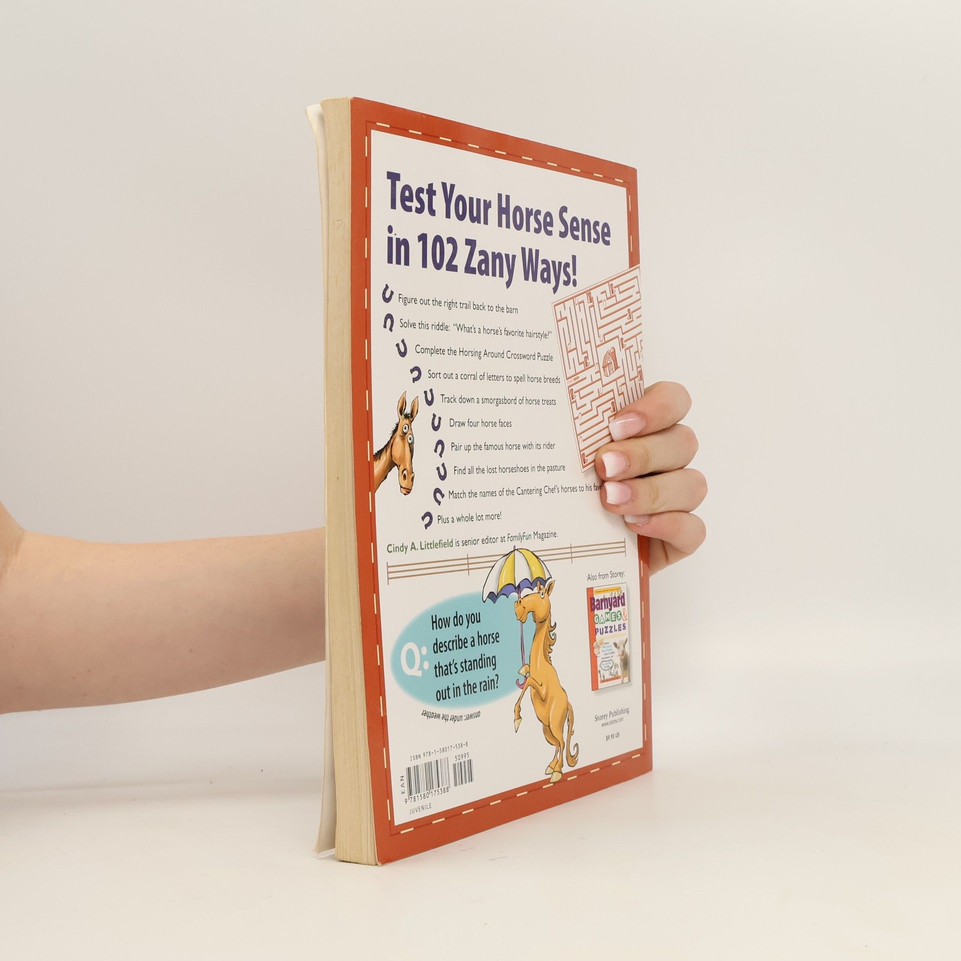 Cindy A. Littlefield Kids Book of Horse Games and Puzzle