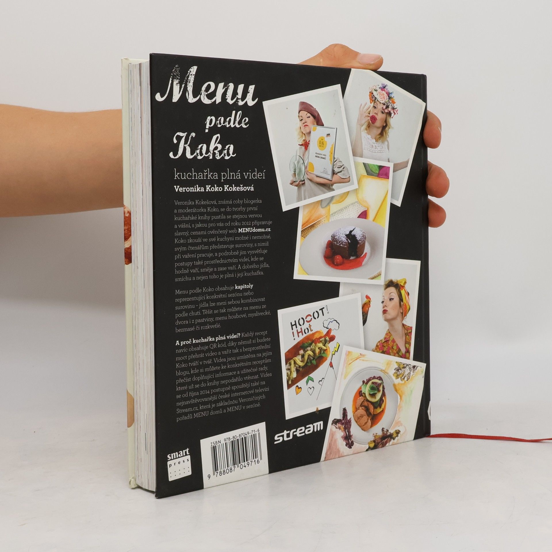 Veronika Koko Kokešová Menu podle Koko. Kuchařka plná videí