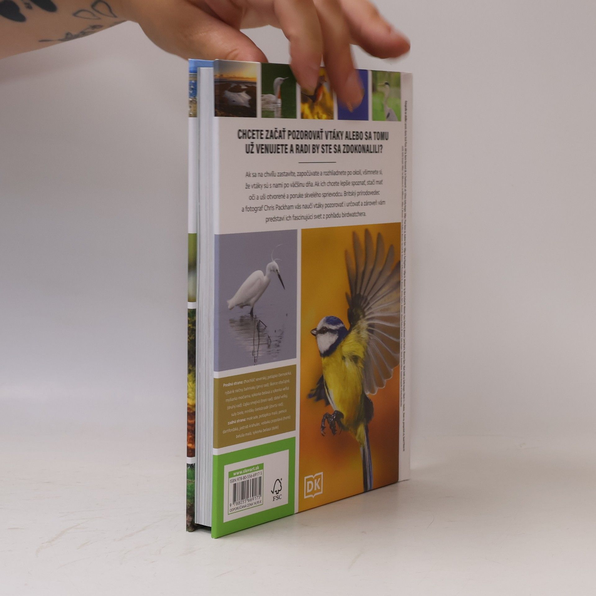 Chris Packham Pozorovanie vtákov