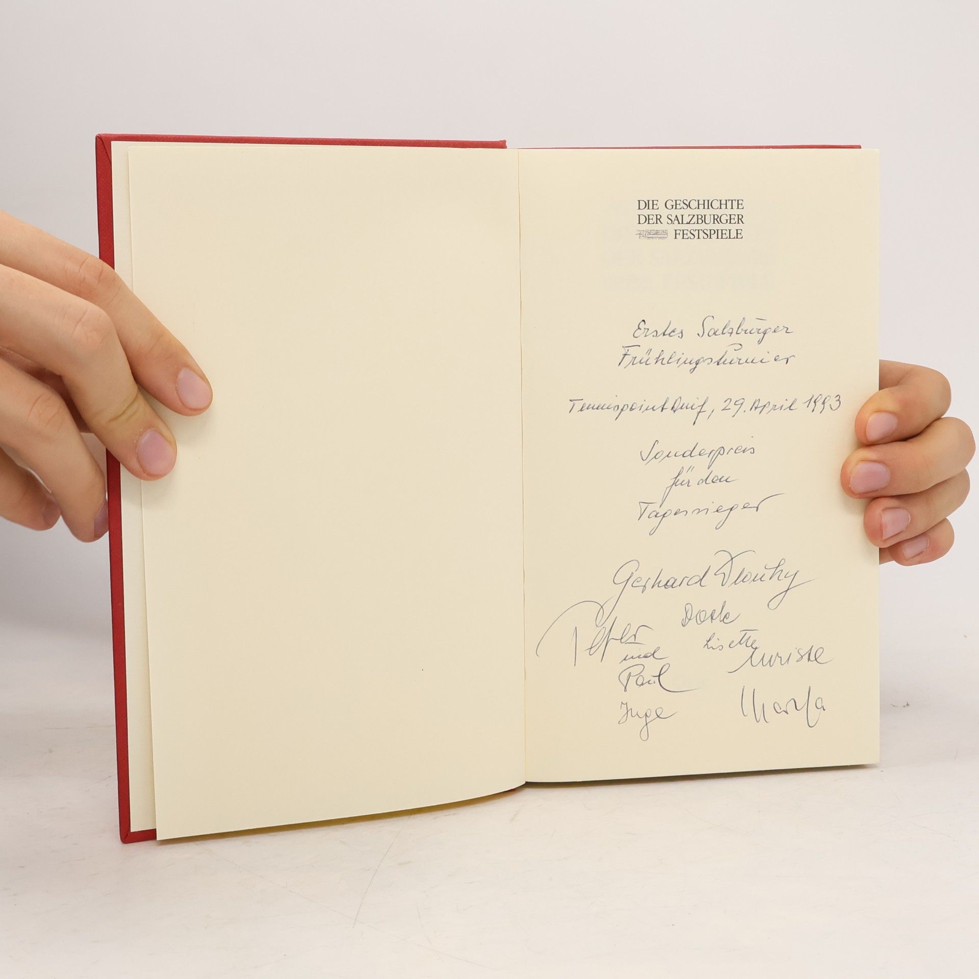 Stephen Gallup Die Geschichte der Salzburger Festspiele