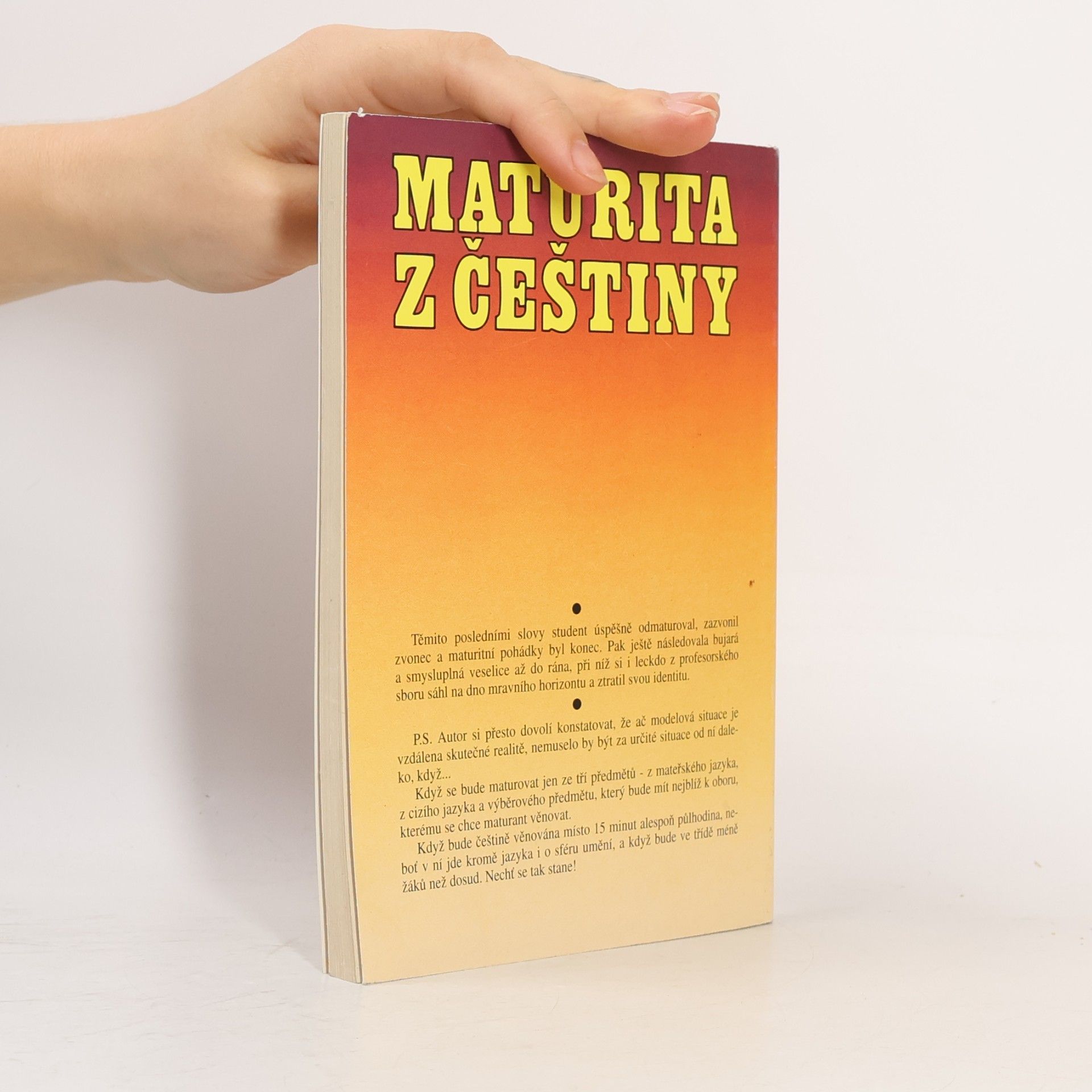 Miloš Hoznauer Maturita z češtiny. Příprava pro studenty a pedagogy k maturitě i k přijímacím zkouškám na vysokou školu