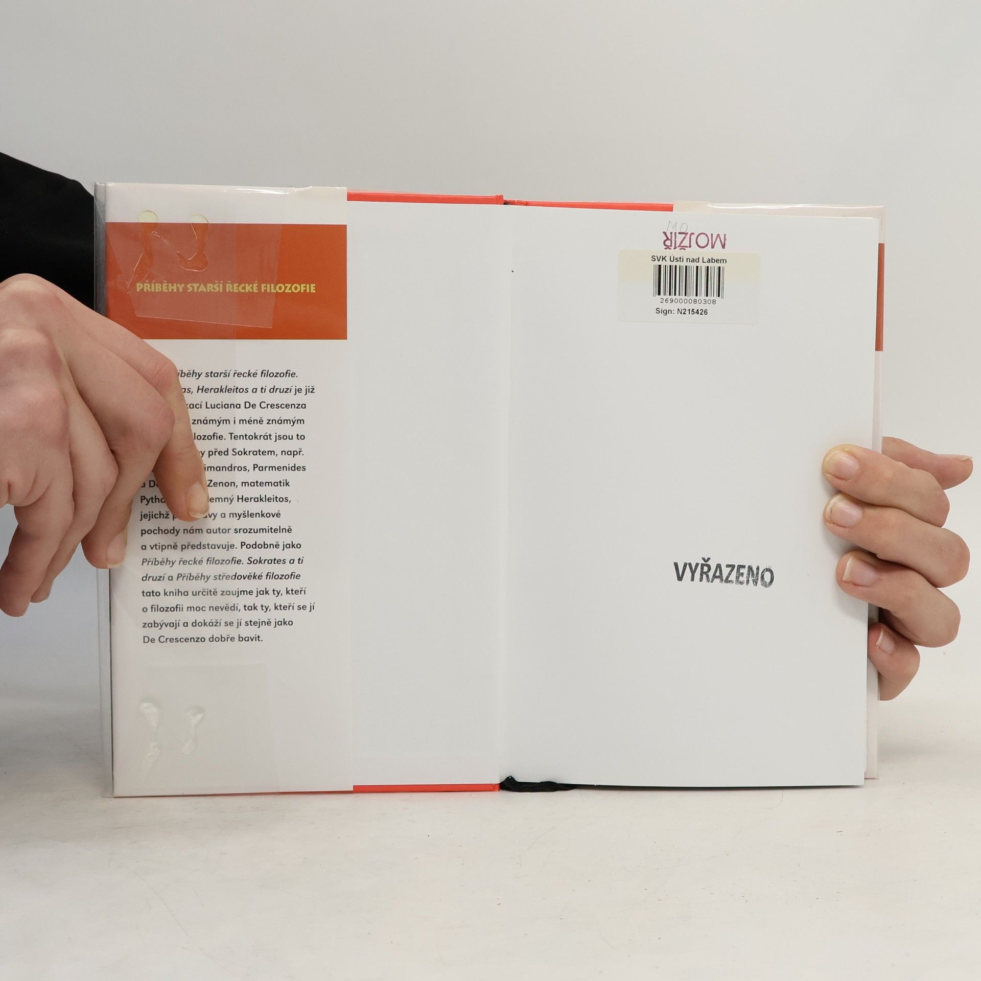 Luciano De Crescenzo Příběhy starší řecké filozofie: Pythagoras, Herakleitos a ti druzí