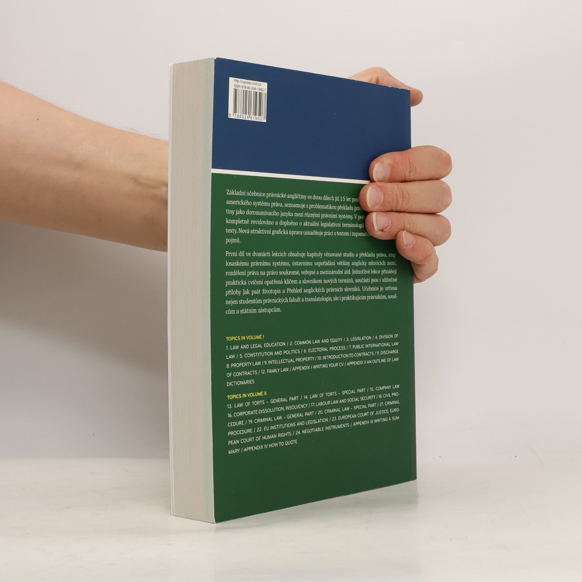 Marta Chromá New introduction to legal English. Revised edition. Volume I