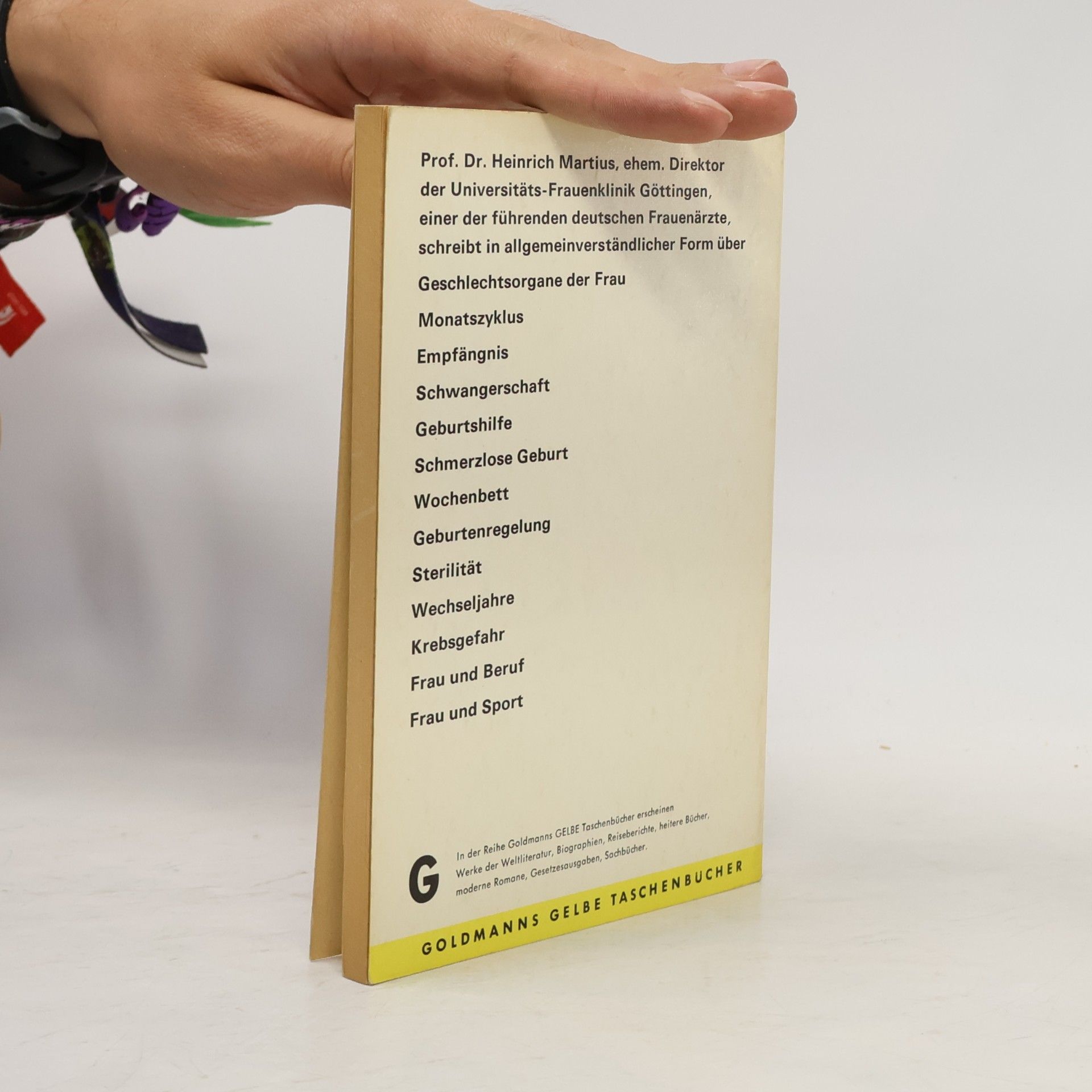 Heinrich Martius Das kleine Frauenbuch
