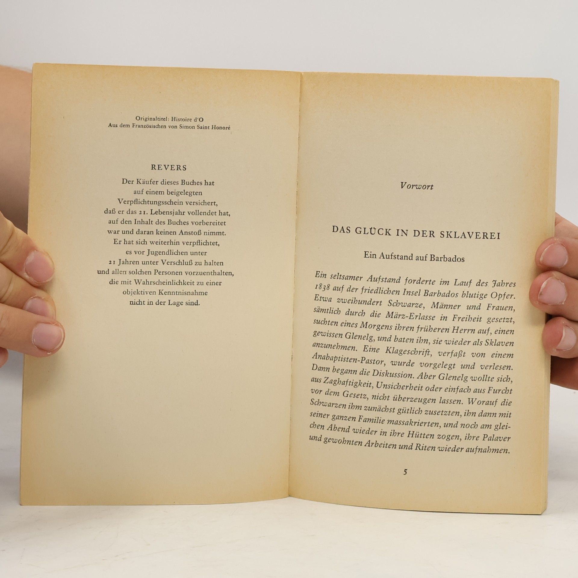 Jean-Jacques Pauvert Geschichte der 0