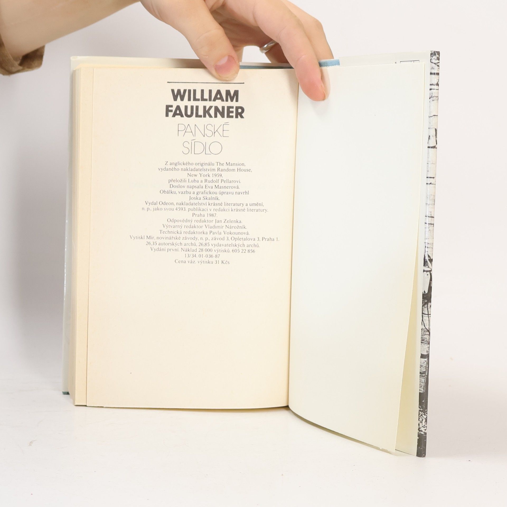 William Faulkner Panské sídlo