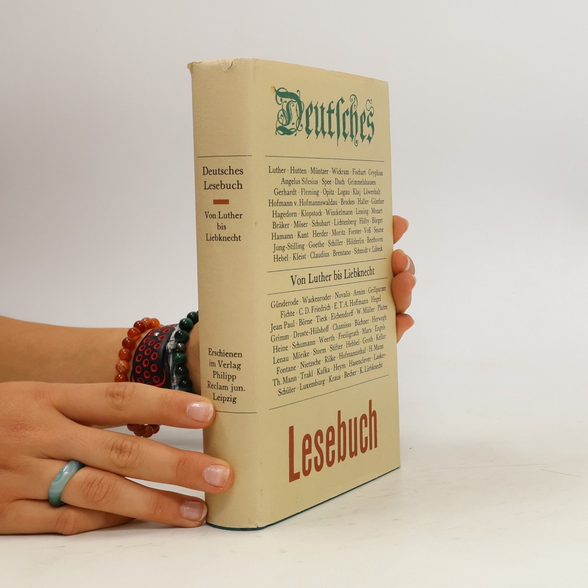 Stephan Hermlin Deutsches Lesebuch. Von Luther bis Liebknecht