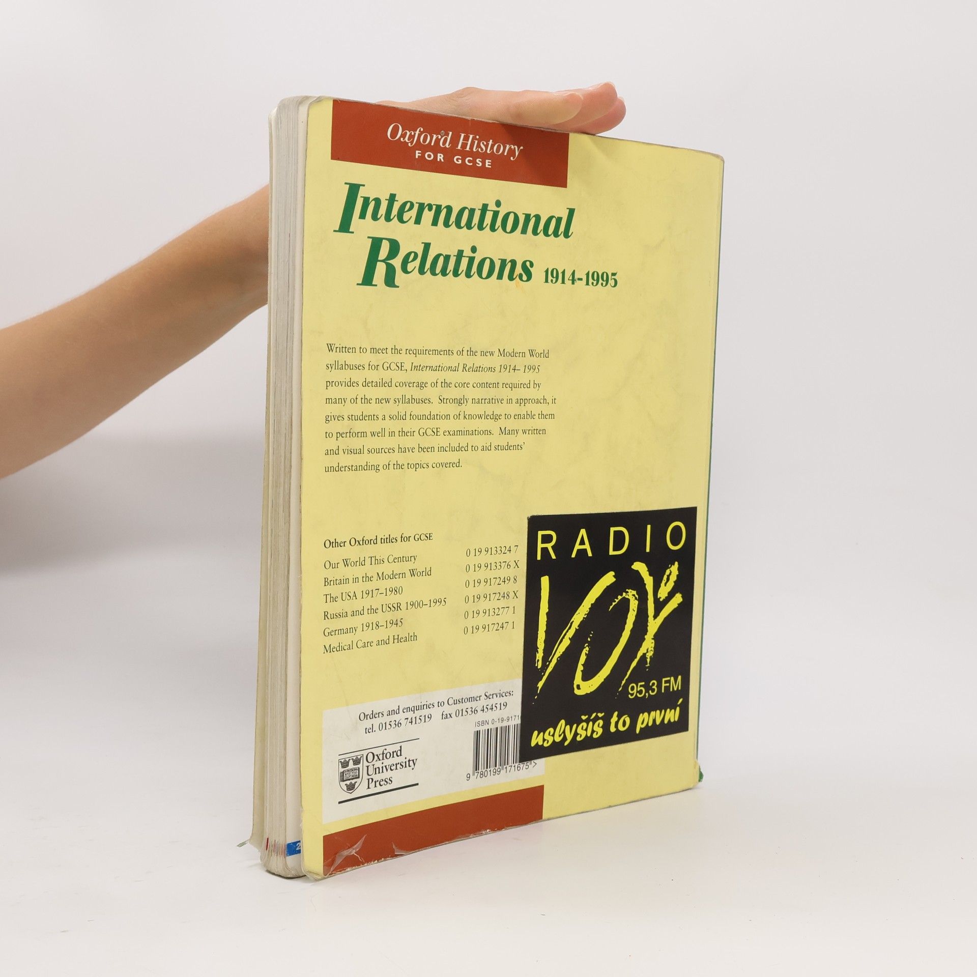 Tony Rea International Relations 1914-1995