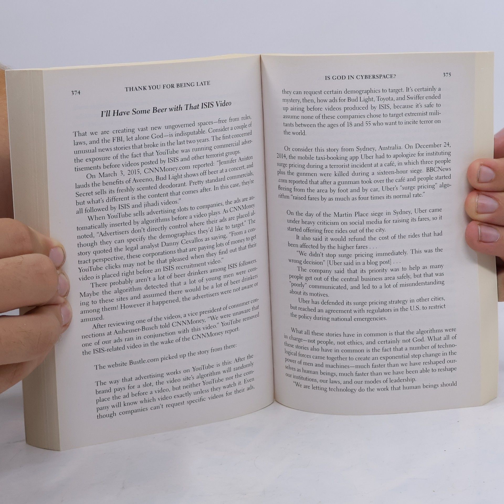 Thomas Friedman Thank you for being late: an optimist's guide to thriving in the age of accelerations