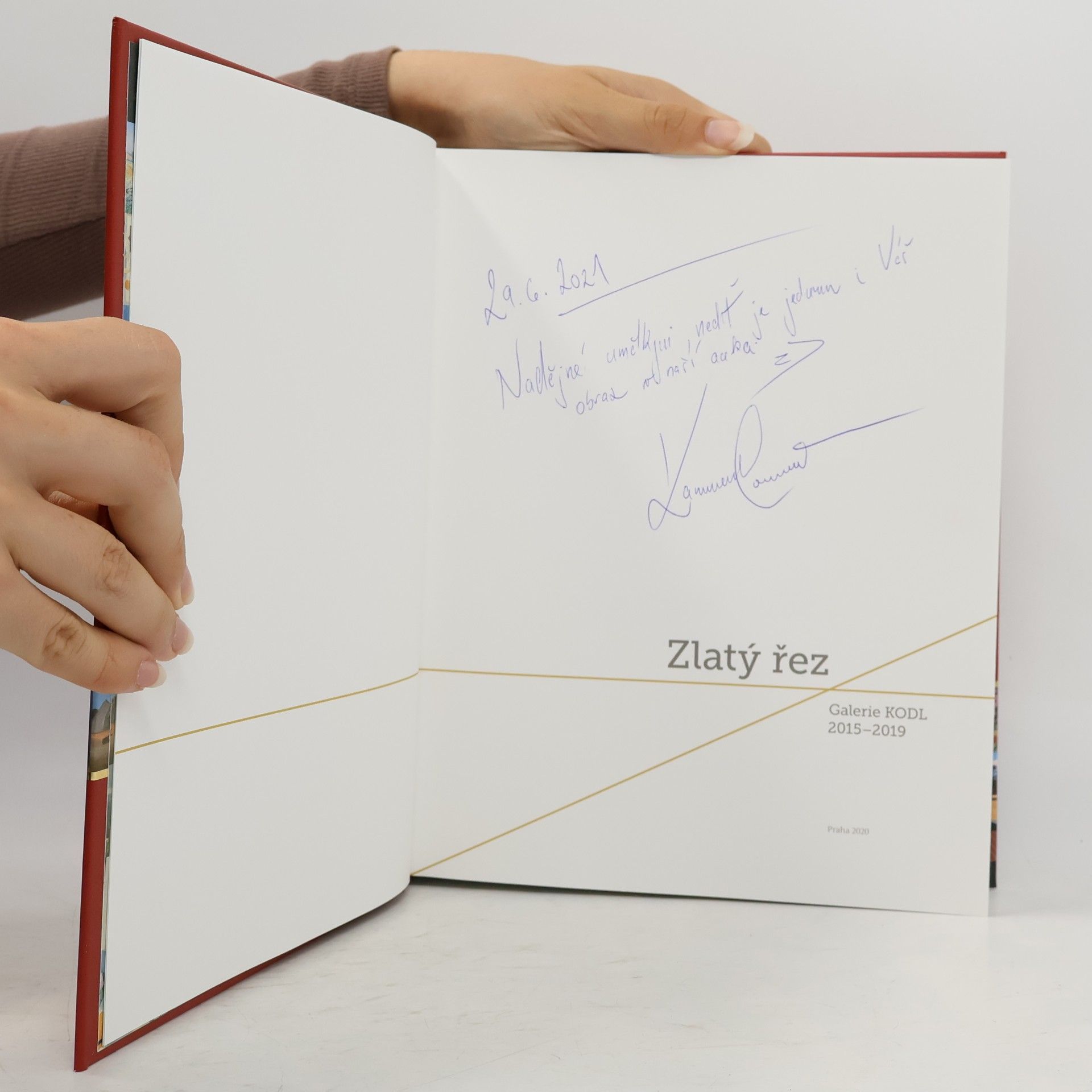 Veronika Lancová Zlatý řez: galerie Kodl 2015-2019