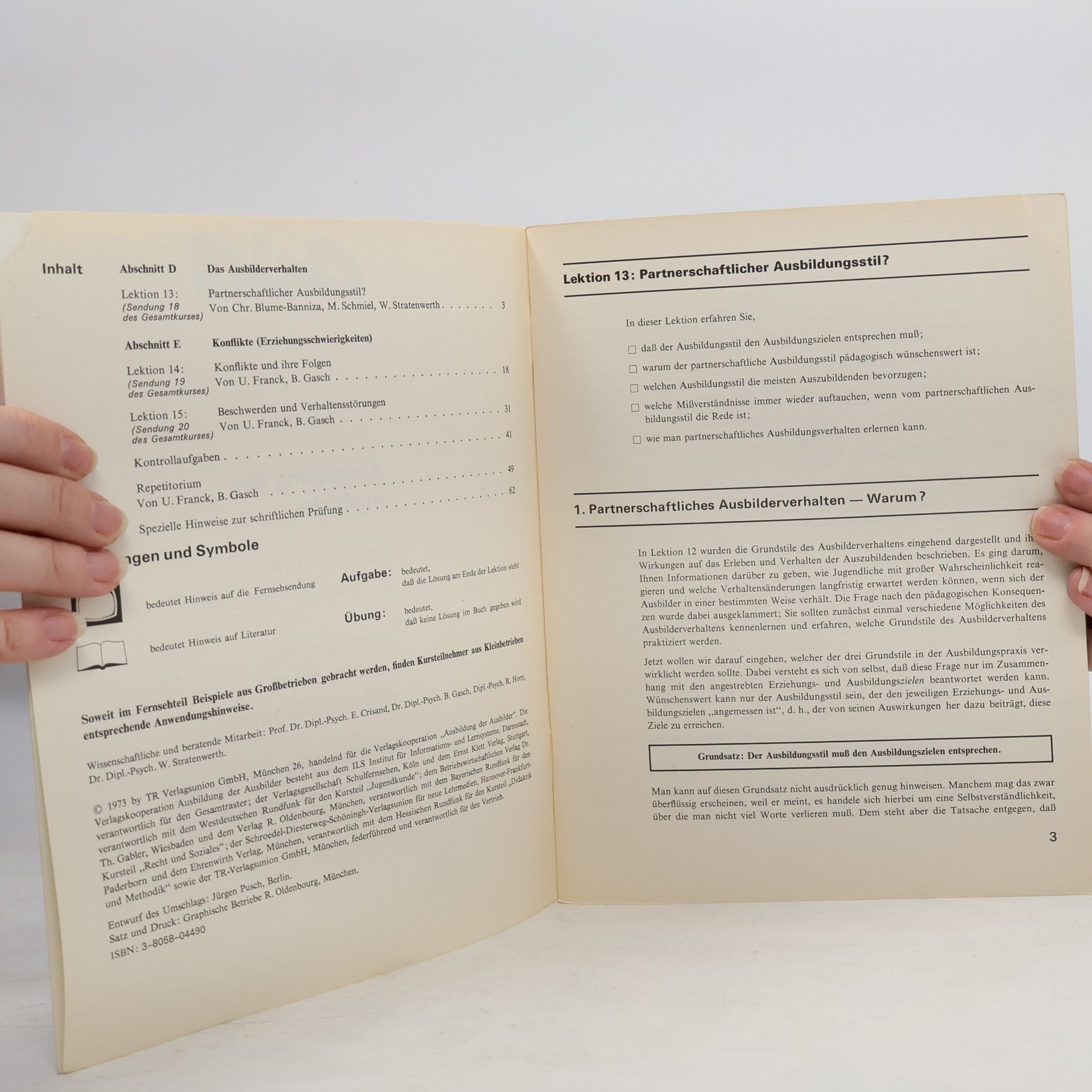 Chr. Blume-Banniza Ausbildung der Ausbilder 5