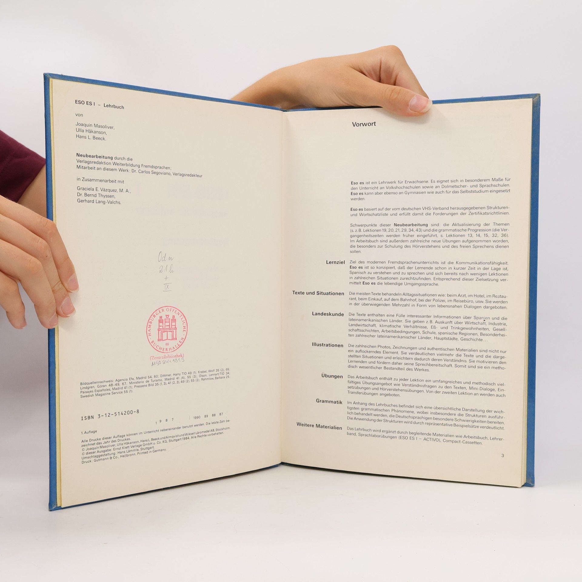 Various authors Eso Es! Spanisch für Anfänger I.