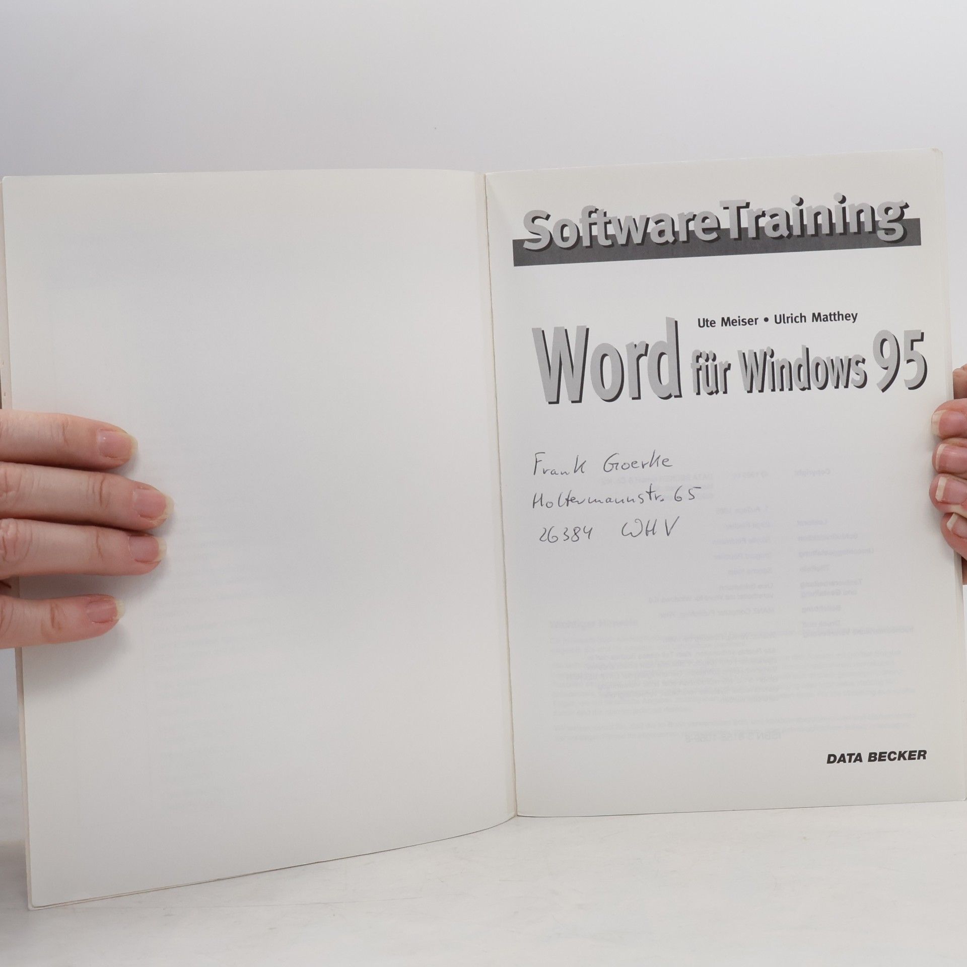 Autorenkollektiv Word für Windows 95