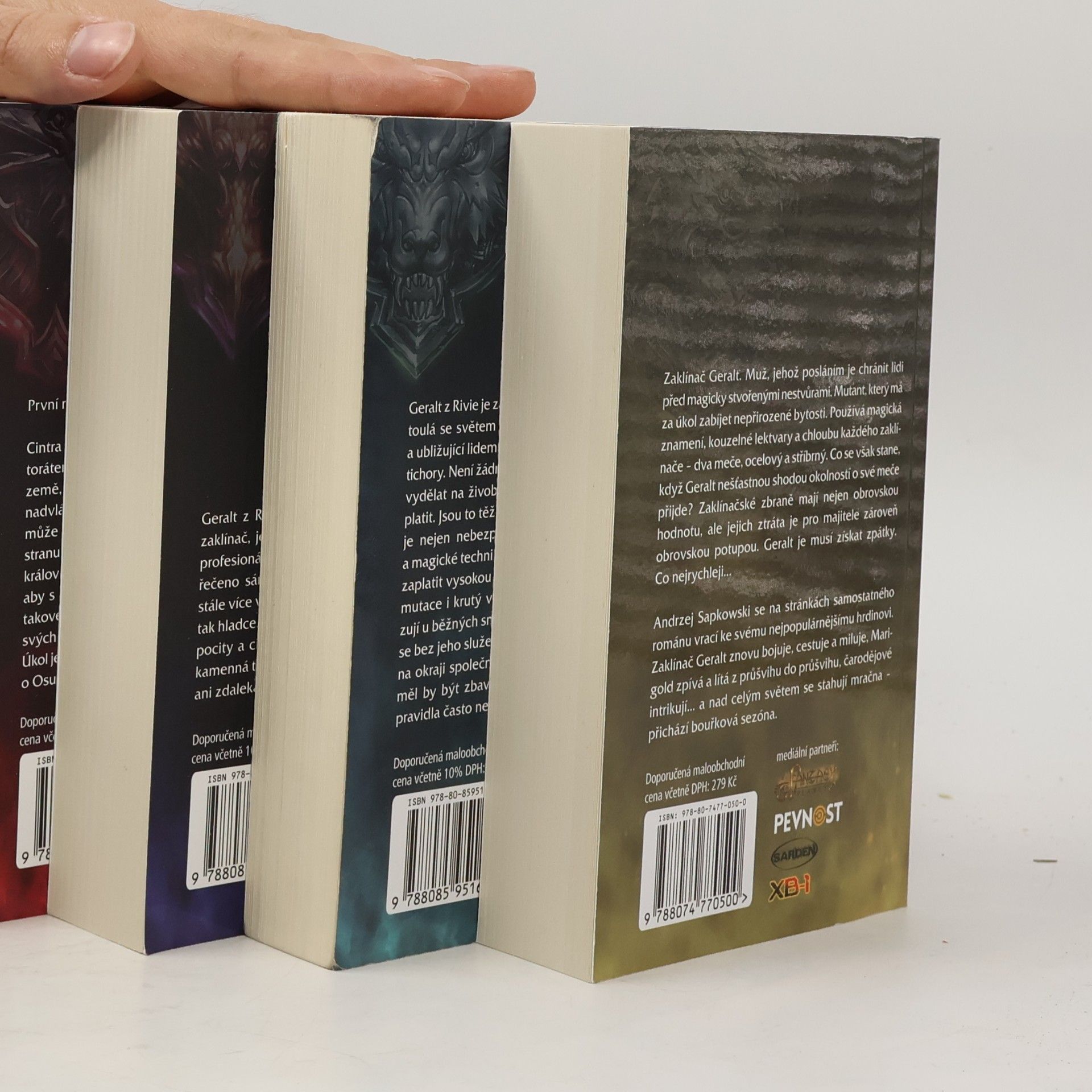 Andrzej Sapkowski Zaklínač 1-8