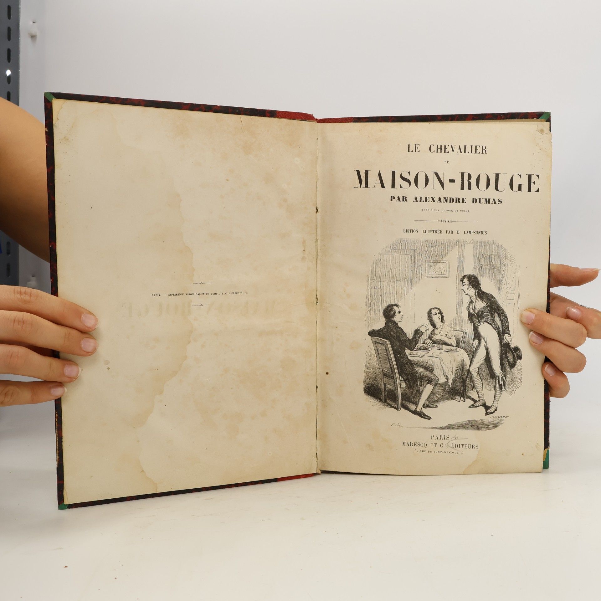 Alexandre Dumas Le Chevalier de Maison-Rouge
